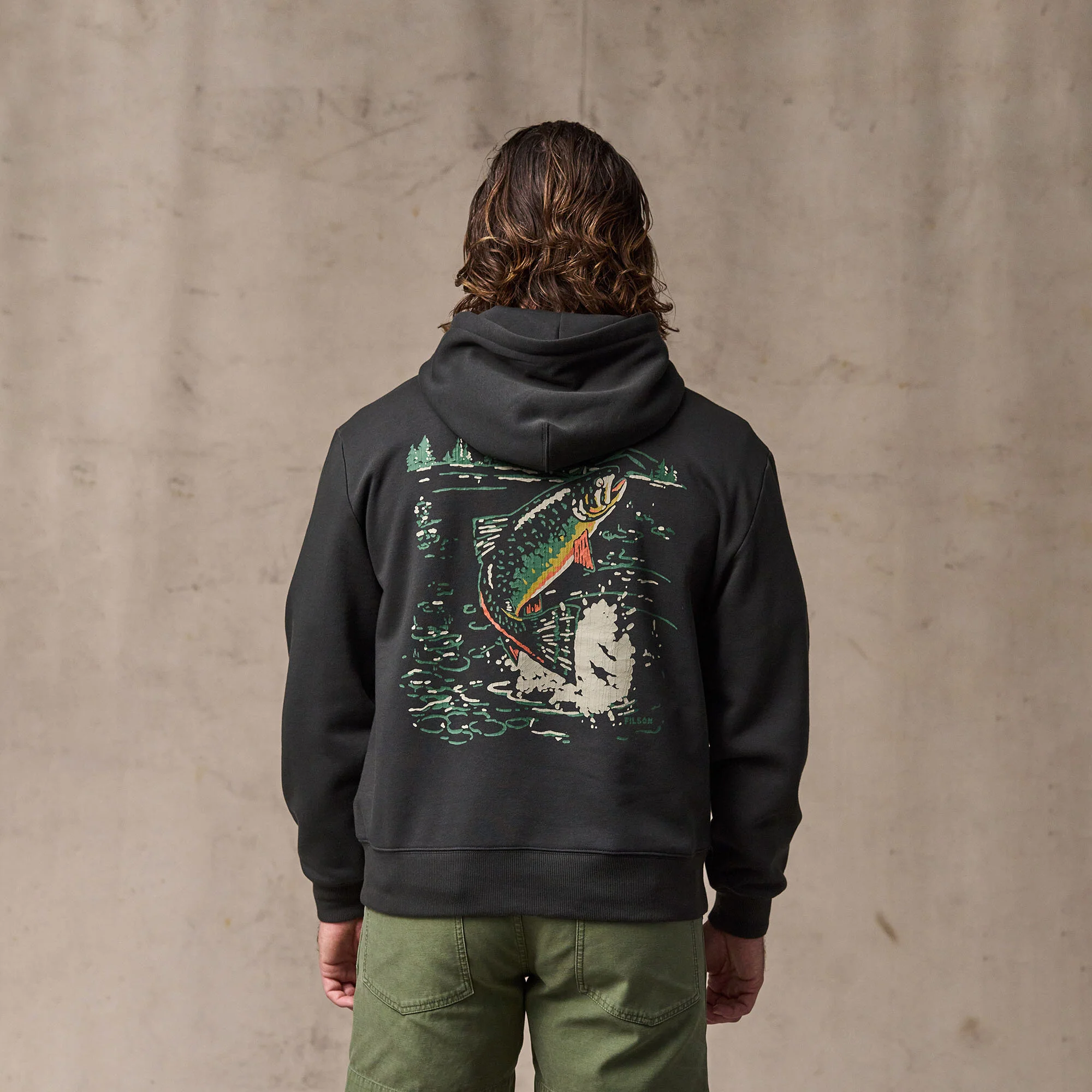 TROUT GRAPHIC HOODIE - Image 6