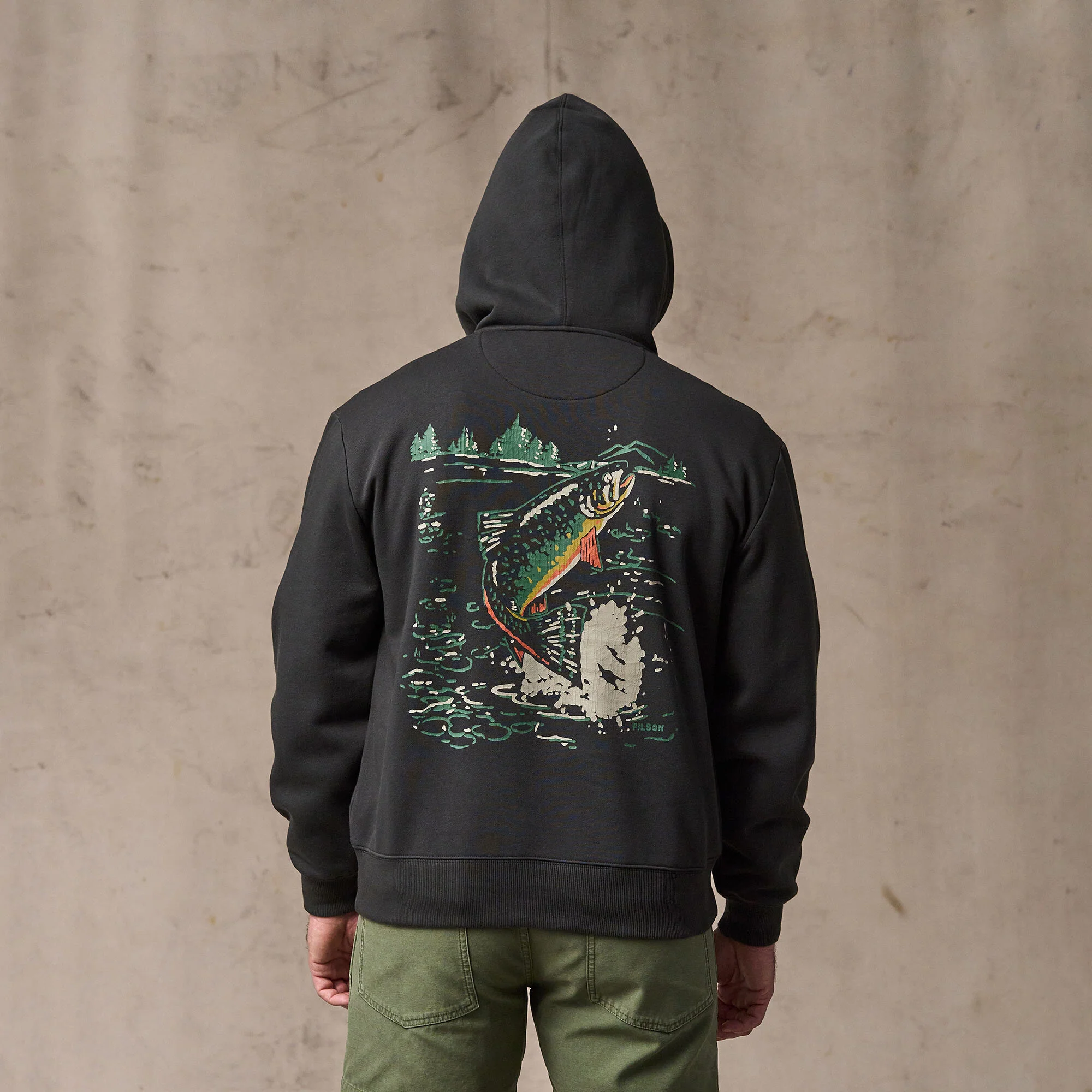 TROUT GRAPHIC HOODIE - Image 7