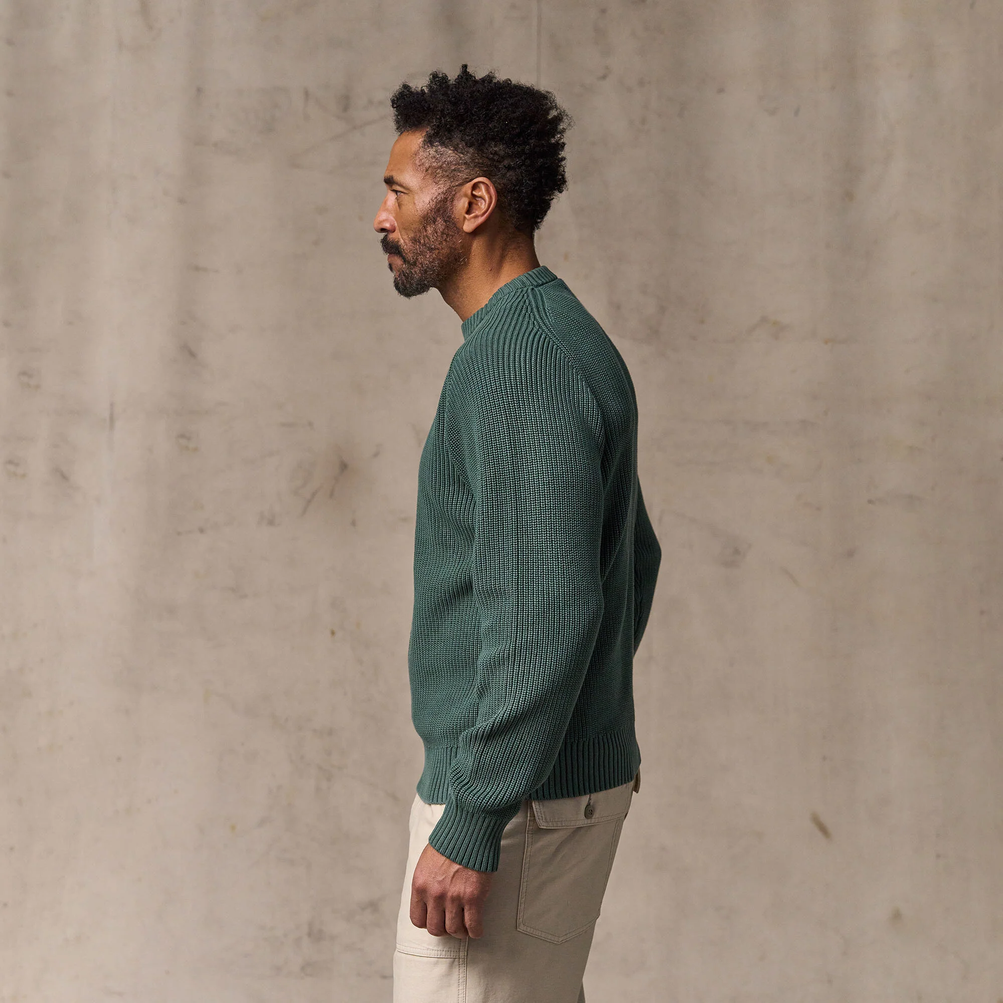 VINTAGE COTTON CREWNECK SWEATER - Image 7