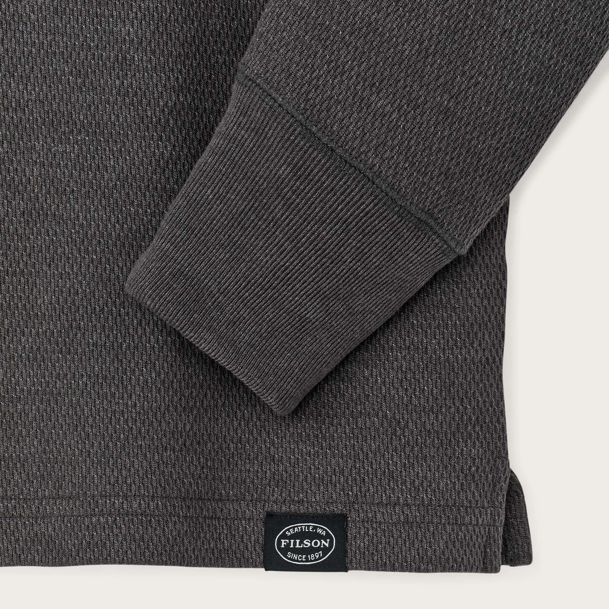 WAFFLE KNIT HENLEY - Image 3