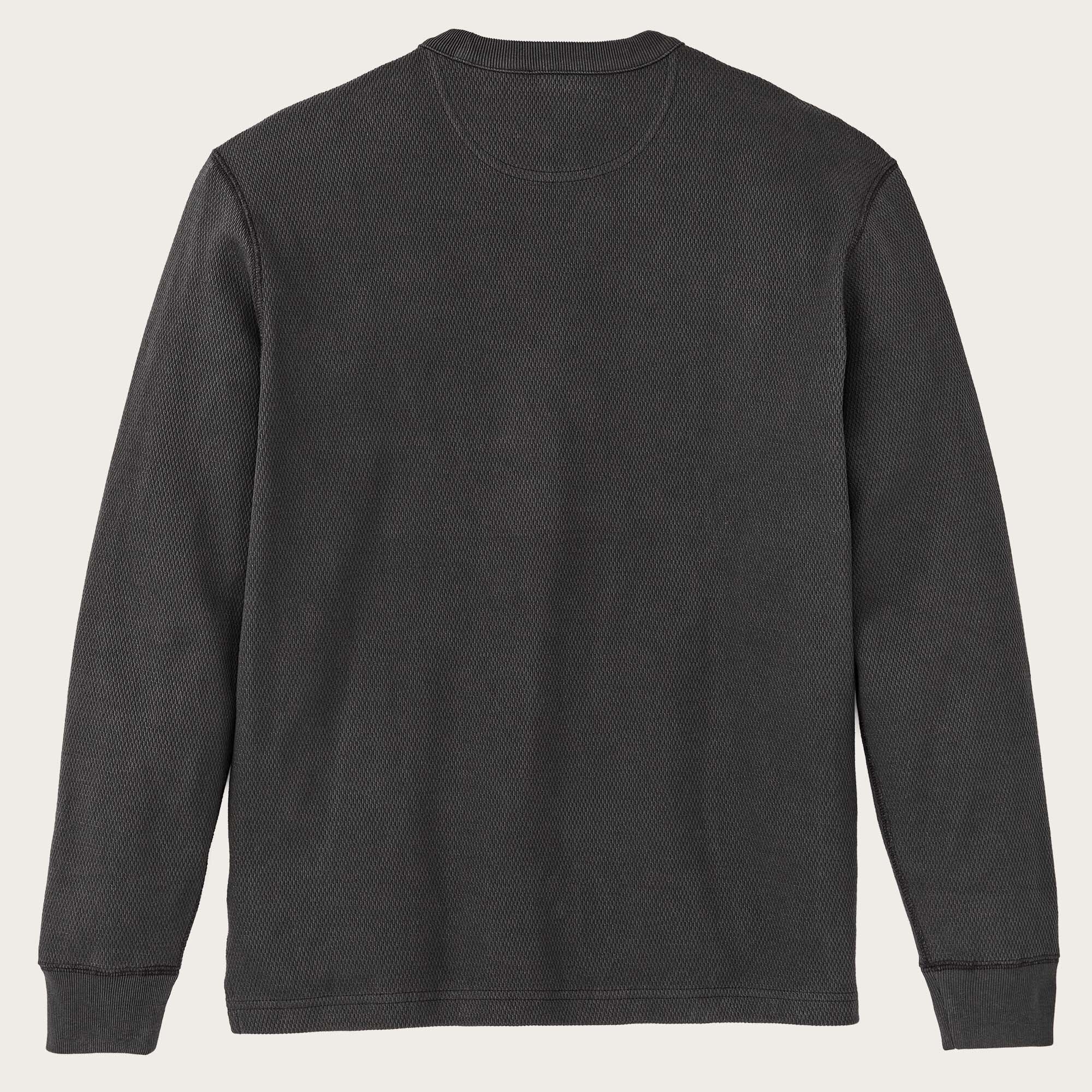 WAFFLE KNIT THERMAL CREW - Image 2