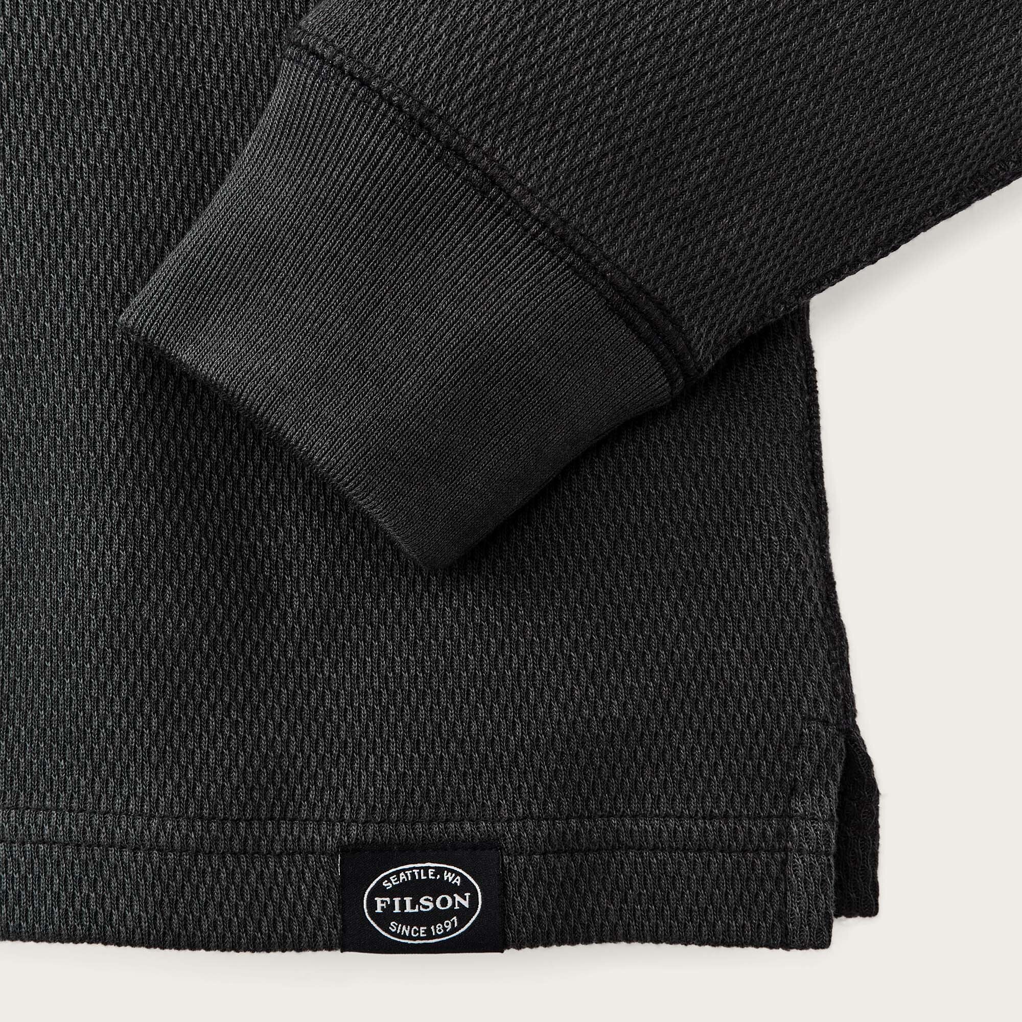 WAFFLE KNIT THERMAL CREW - Image 3