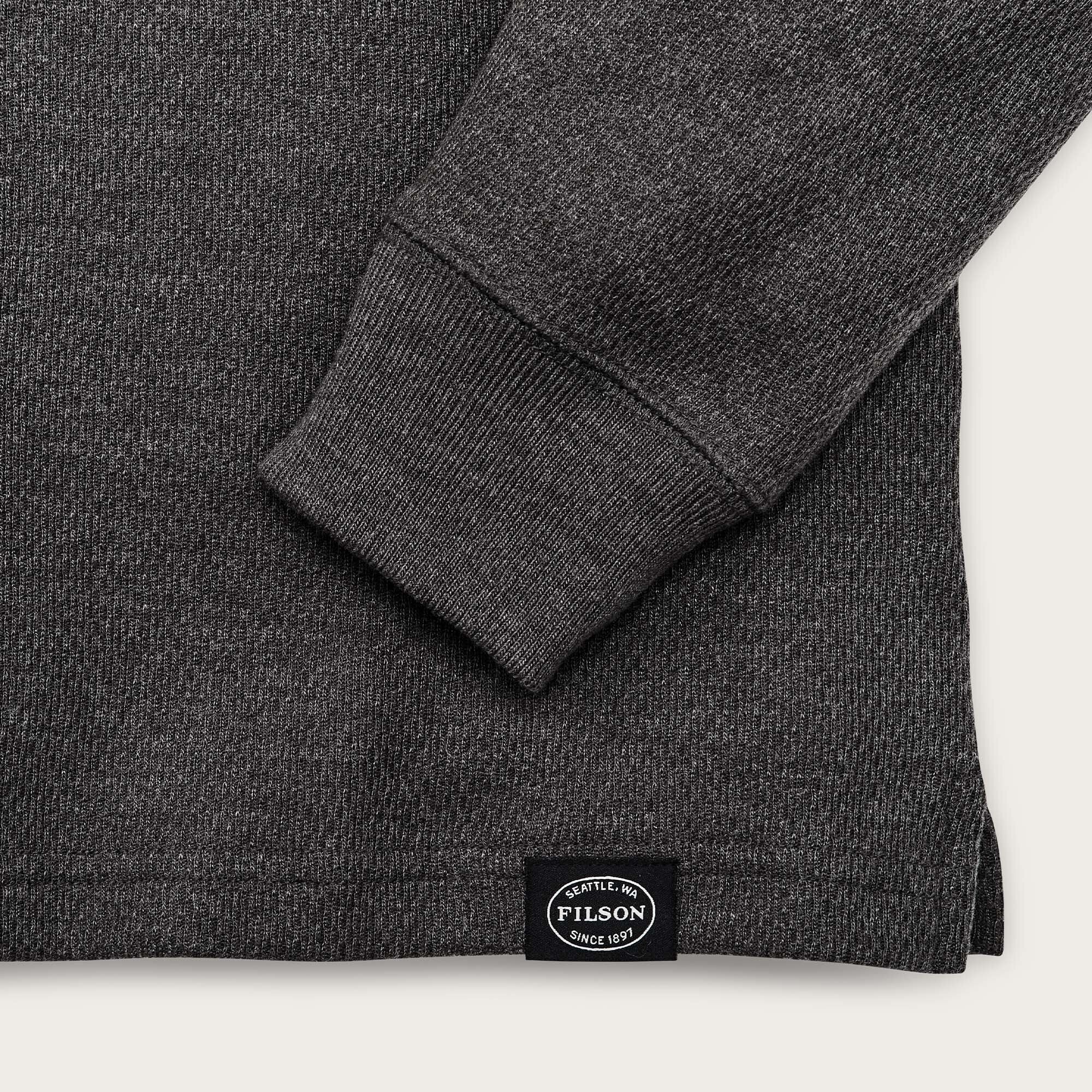 WAFFLE KNIT THERMAL CREW - Image 3