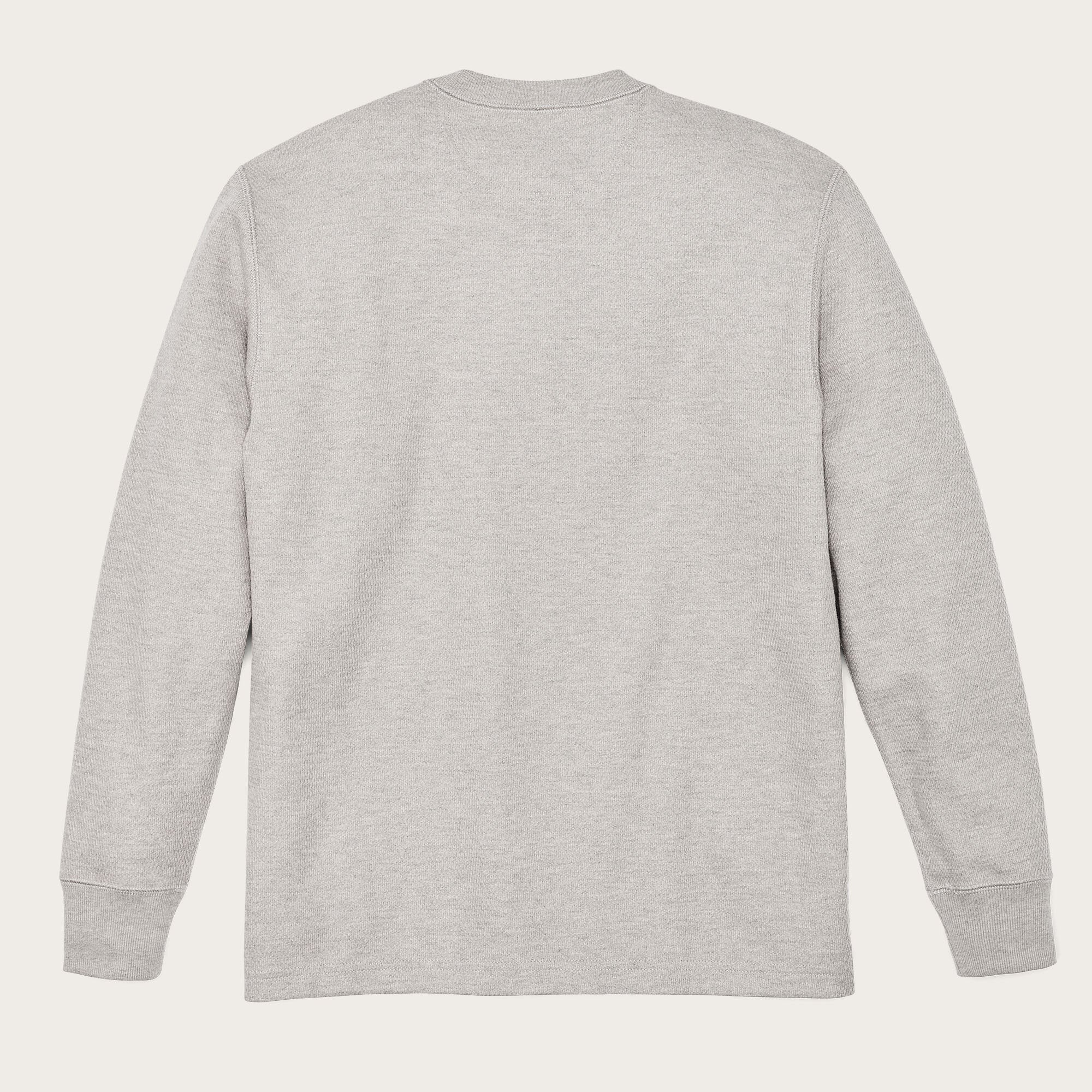 WAFFLE KNIT THERMAL CREW - Image 2