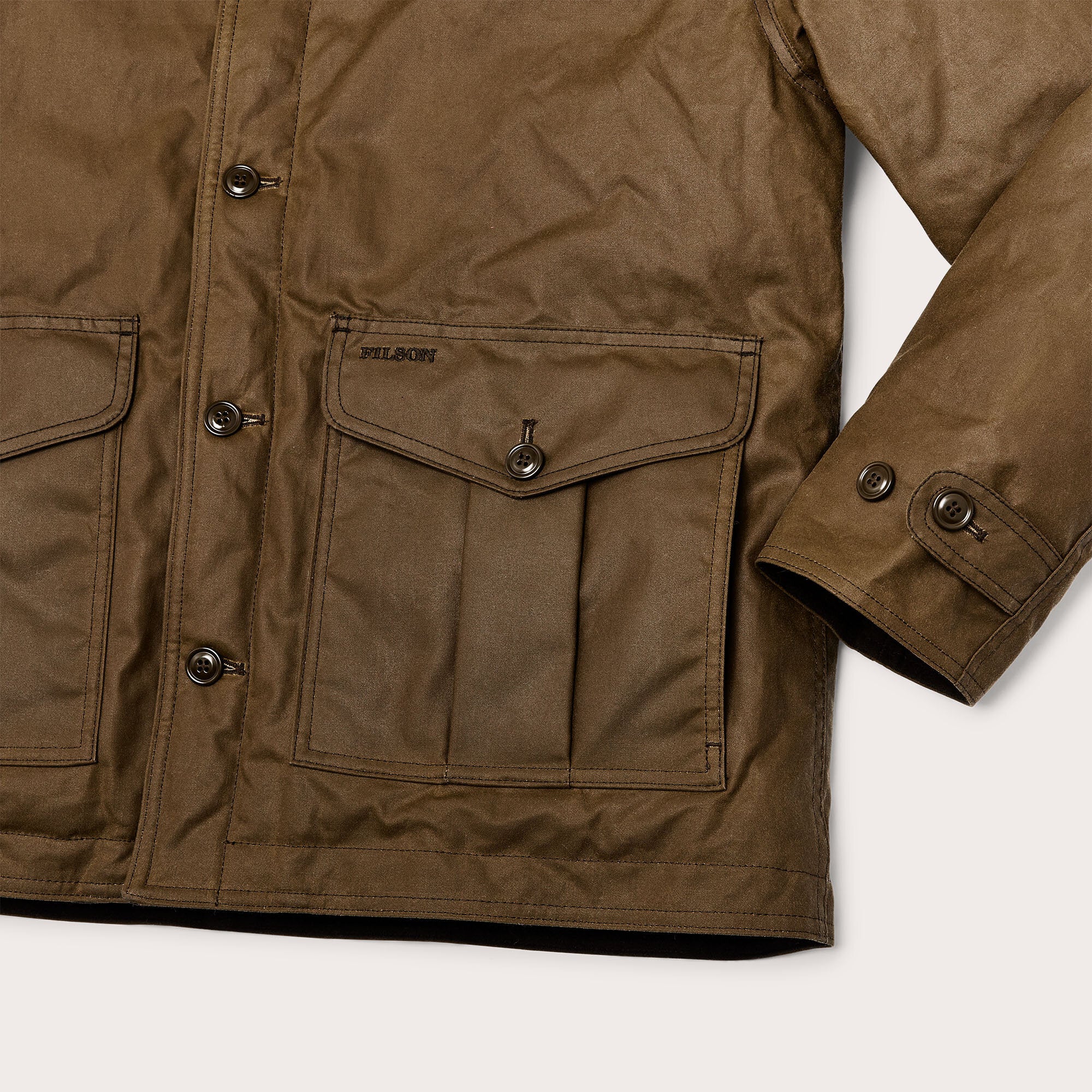 Waxed Barn Coat - Image 4