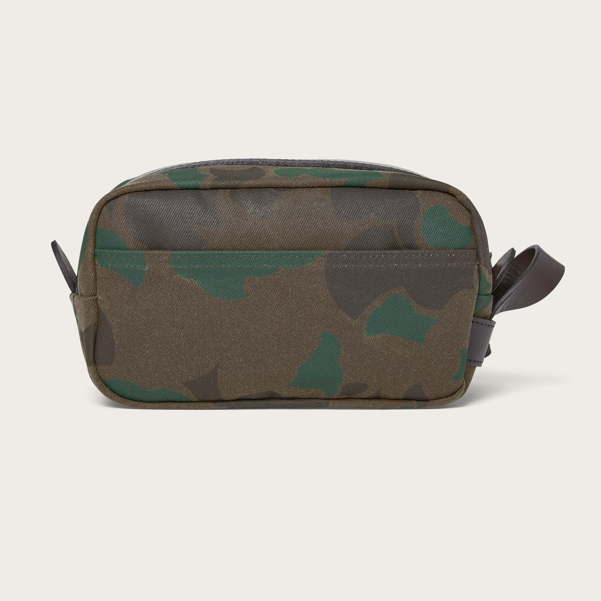 WAXED RUGGED TWILL TRAVEL KIT