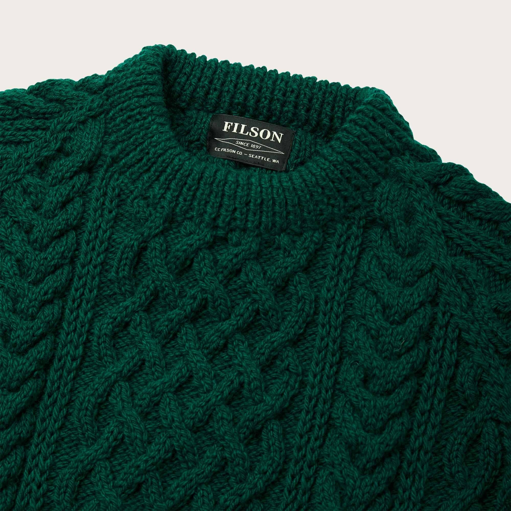 WOOL FISHERMAN'S SWEATER - Image 3