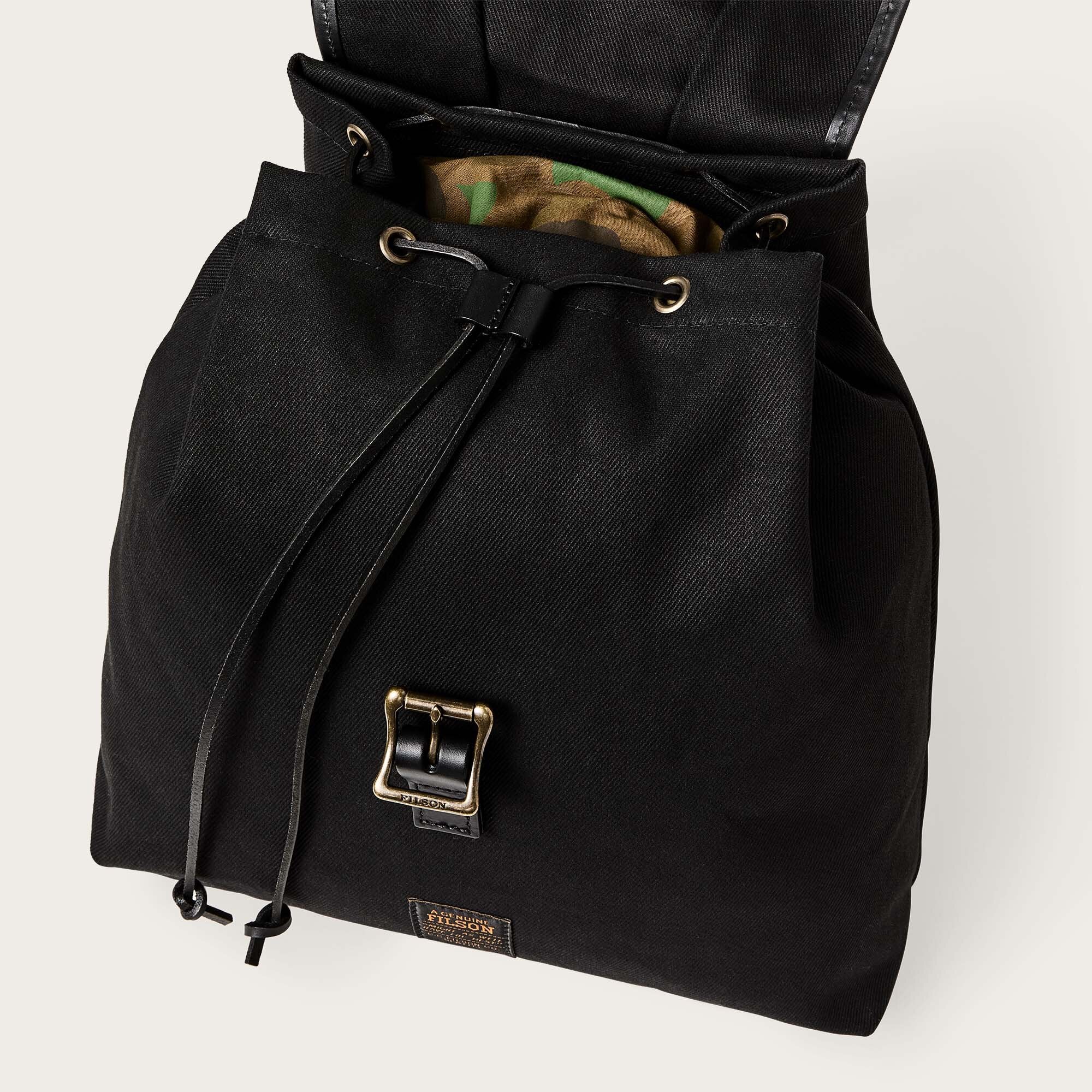 RUGGED TWILL DRAWSTRING BACKPACK - Image 5