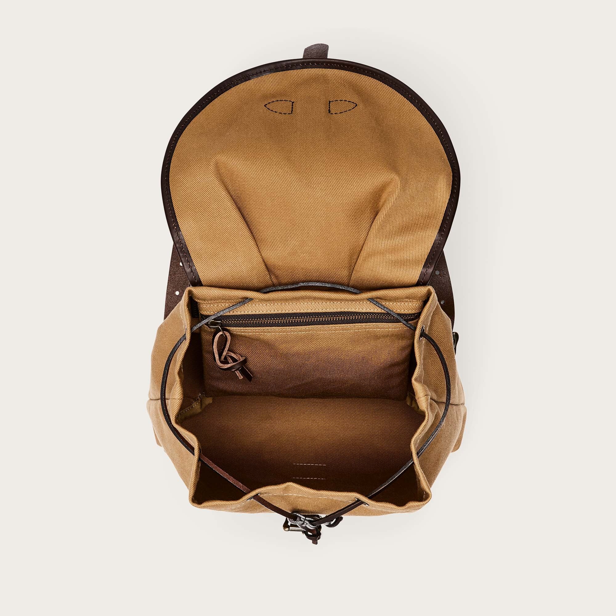 RUGGED TWILL DRAWSTRING BACKPACK - Image 4