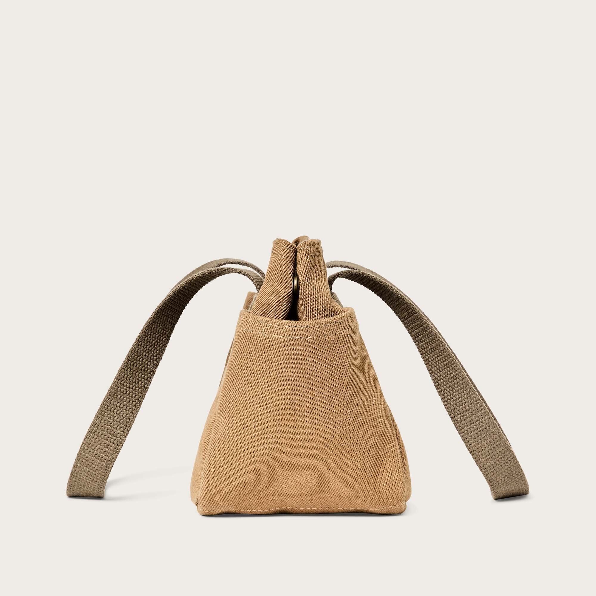RUGGED TWILL SMALL OPEN TOTE BAG - Image 3