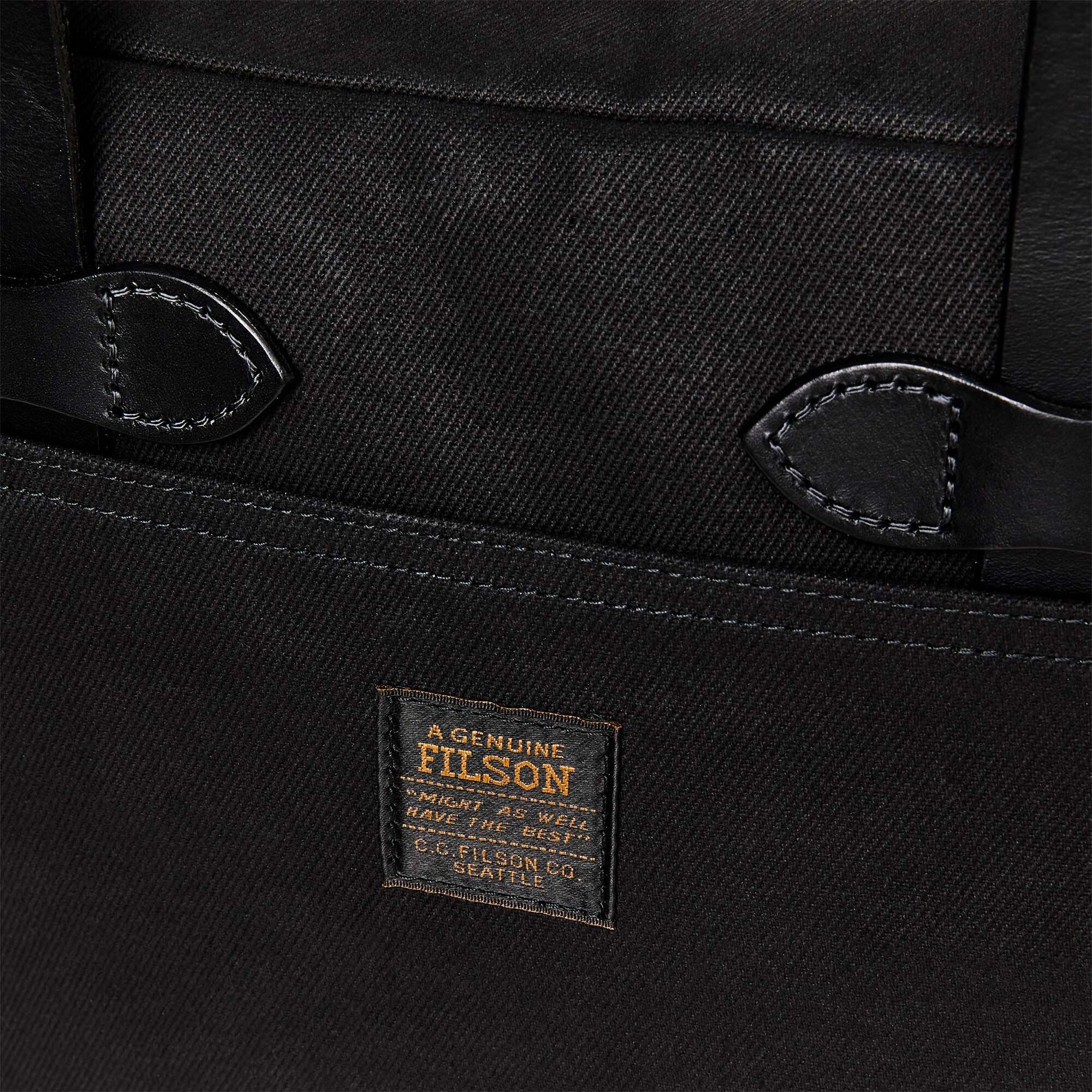 RUGGED TWILL SMALL ZIPPER TOTE BAG - Image 5