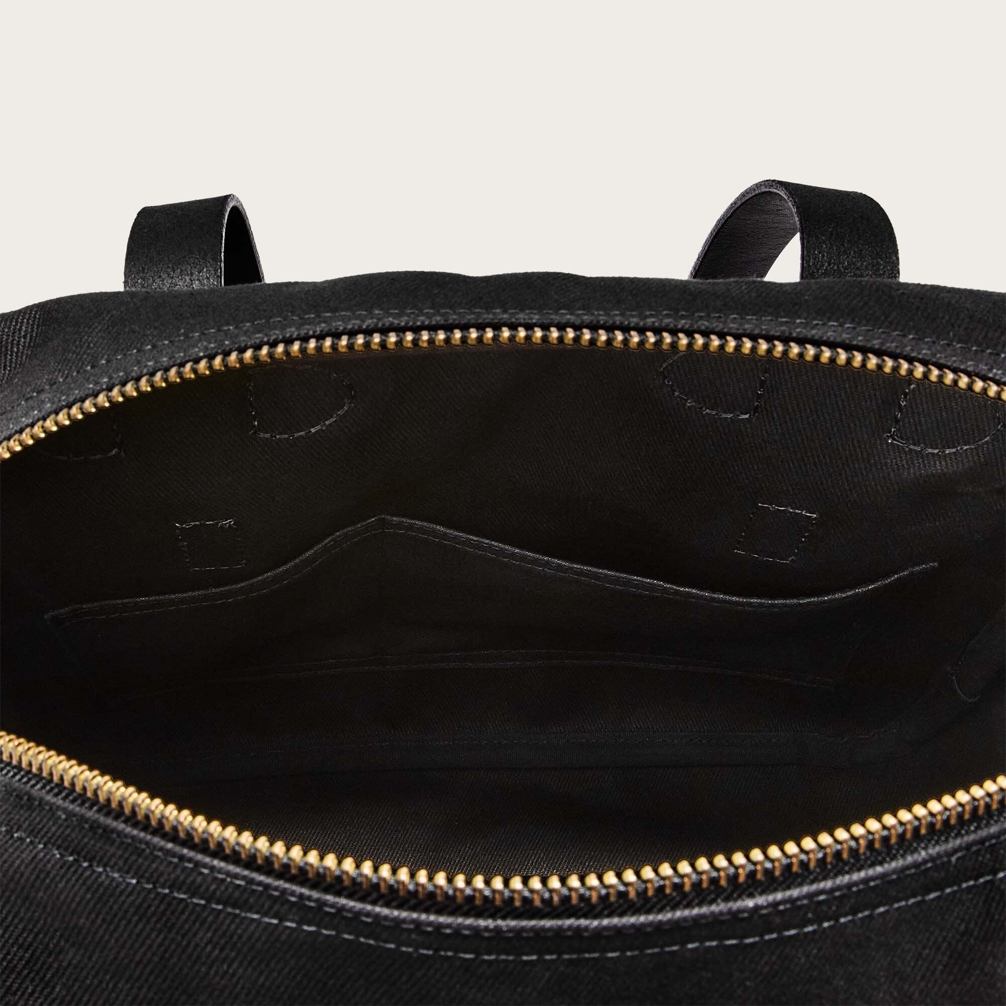 RUGGED TWILL SMALL ZIPPER TOTE BAG - Image 6