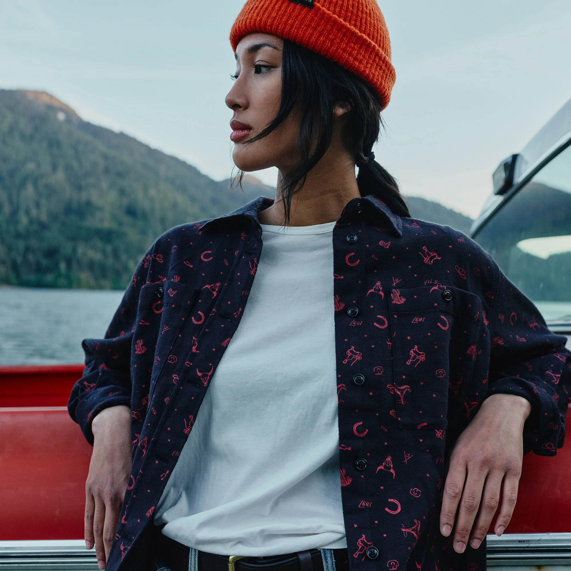 THE WOMEN’S RANGELAND FLANNEL SHIRT - Image 6