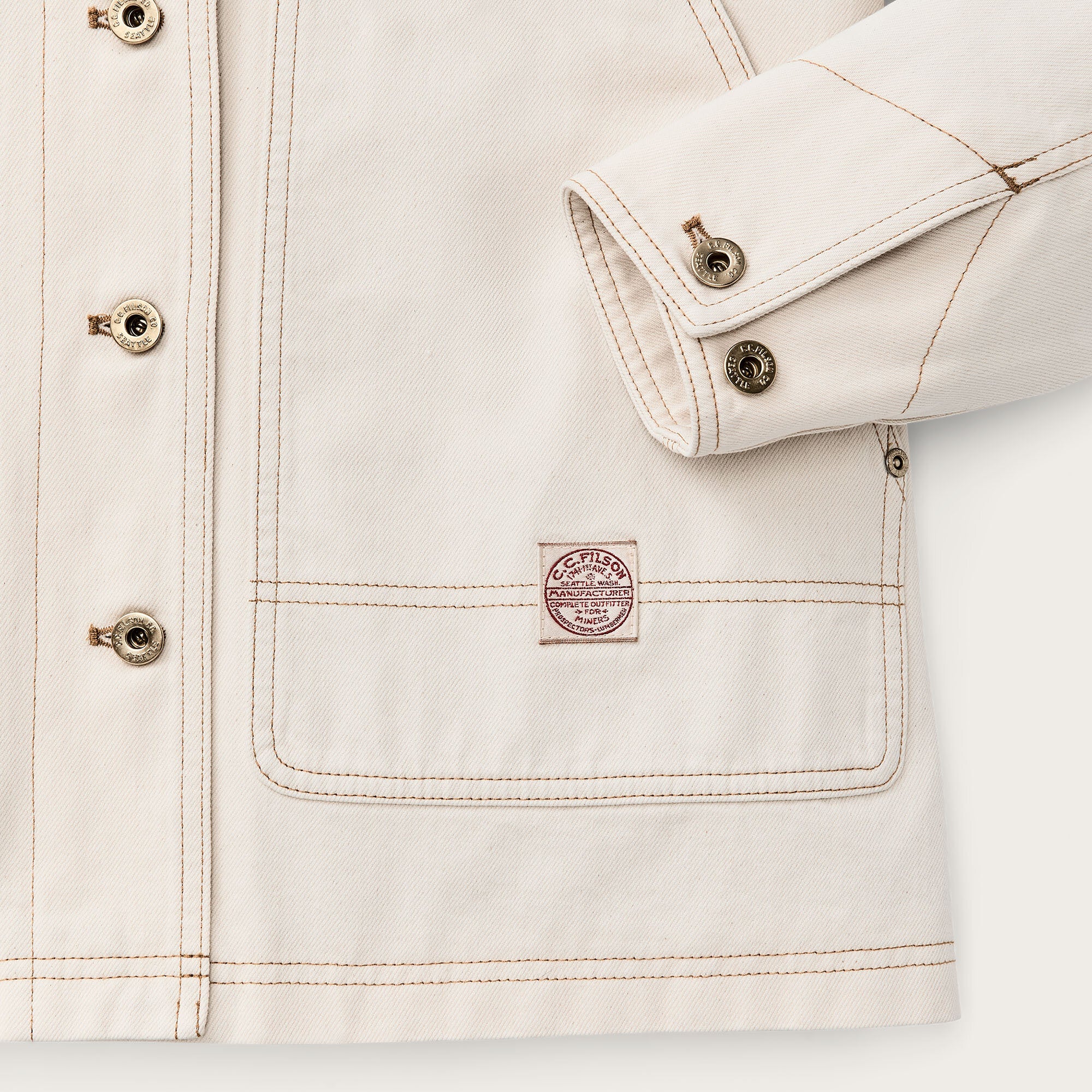 WOMEN'S 11-OZ. DENIM BARN COAT - Image 4