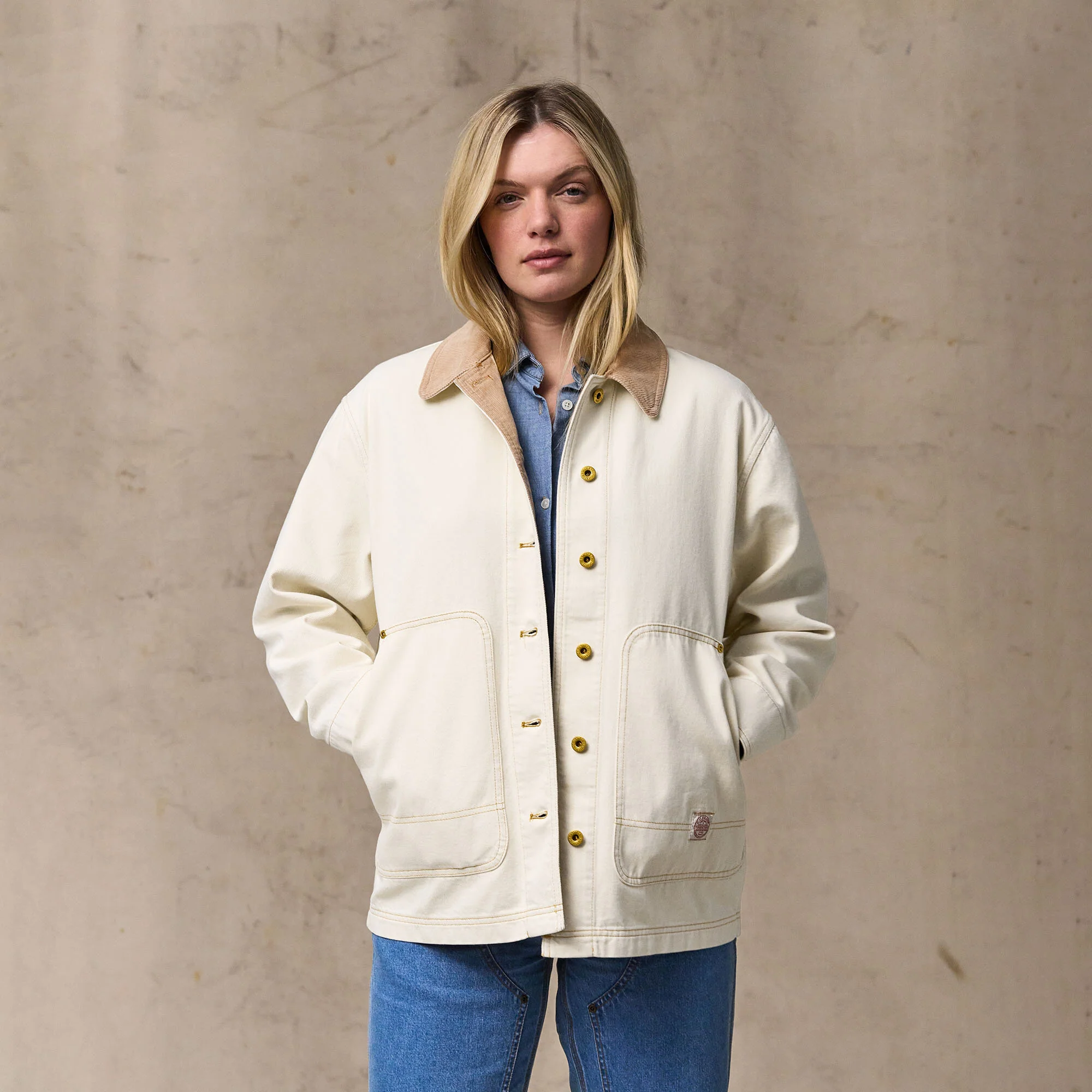 WOMEN'S 11-OZ. DENIM BARN COAT - Image 6