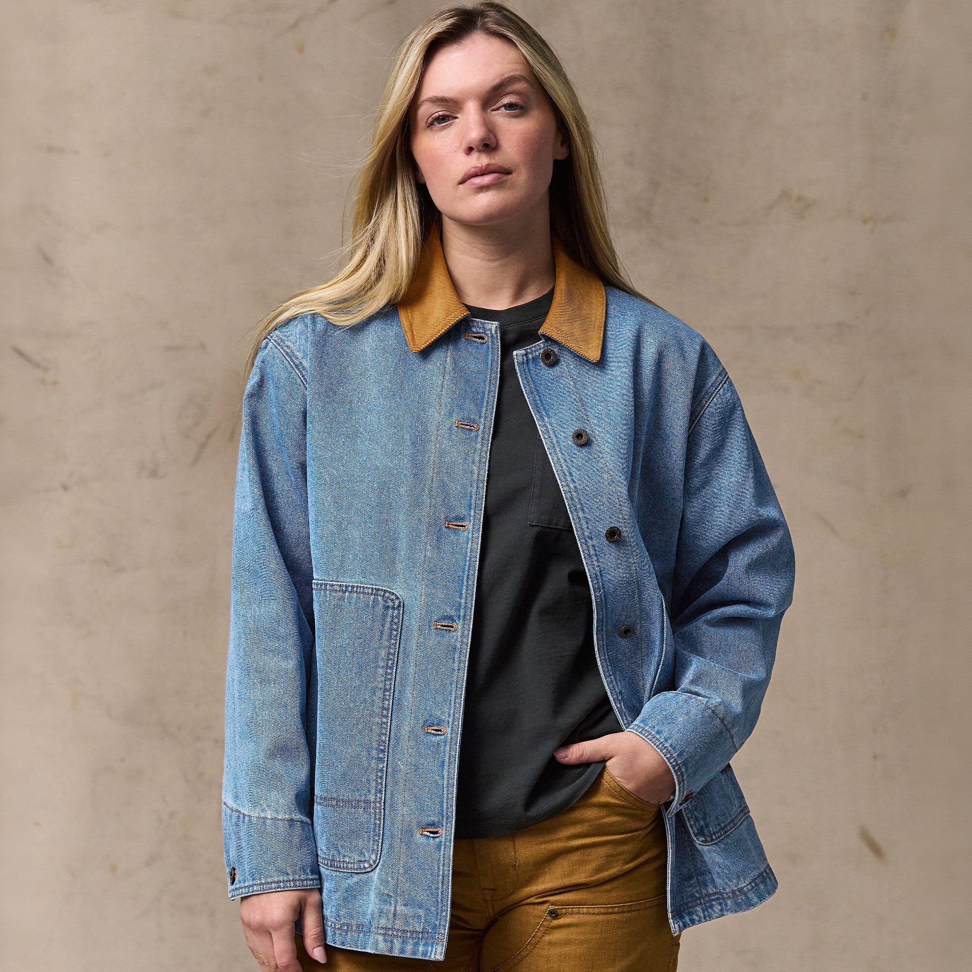 WOMEN'S 11-OZ. DENIM BARN COAT - Image 10