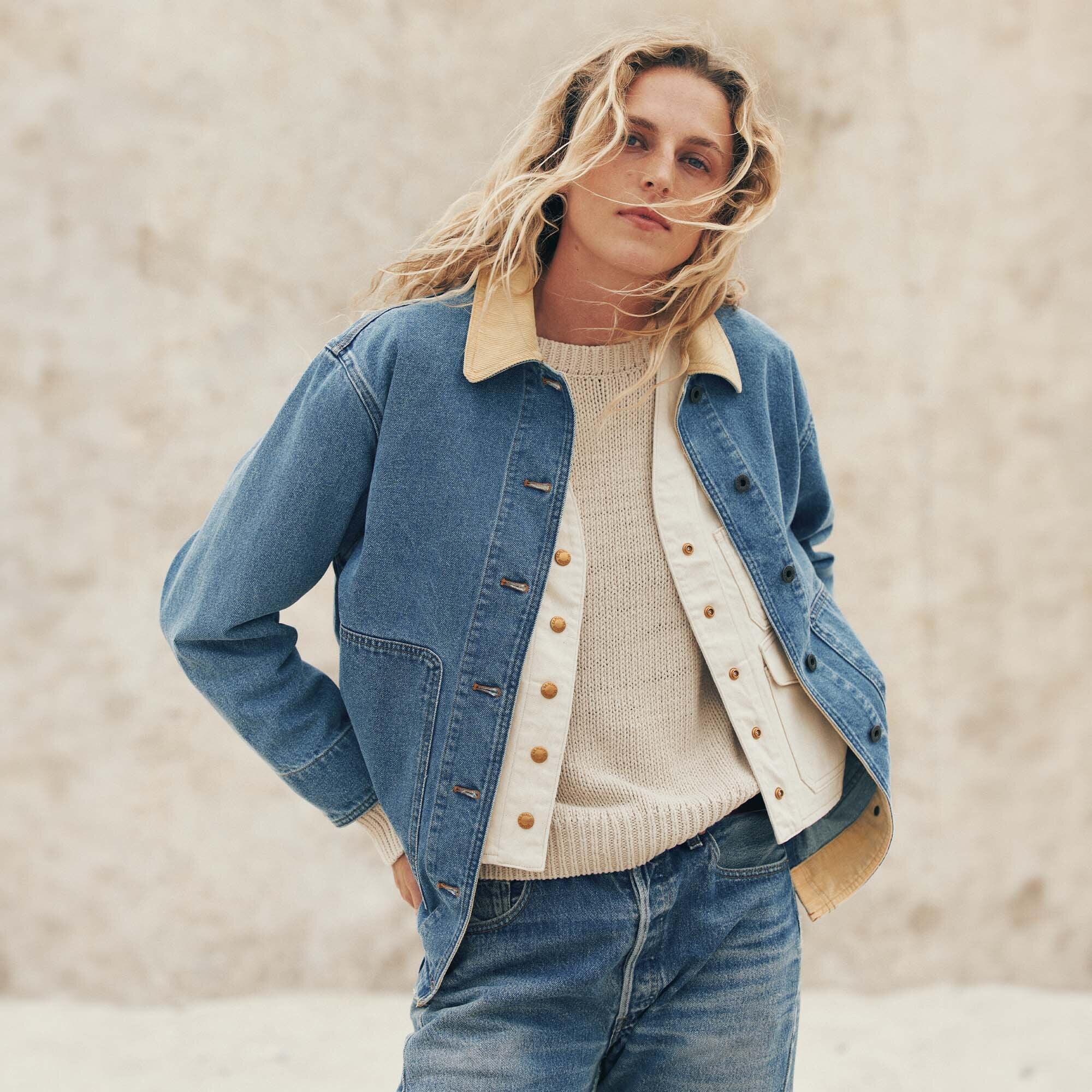 WOMEN'S 11-OZ. DENIM BARN COAT - Image 11