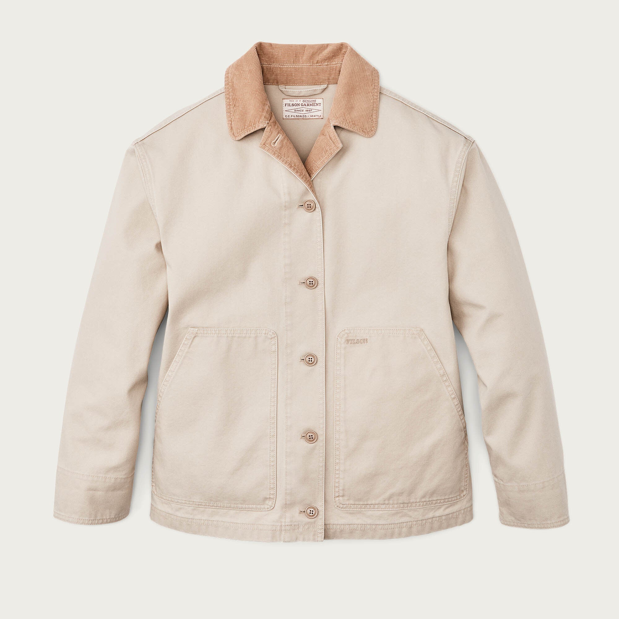 WOMEN'S CANVAS BARN COAT