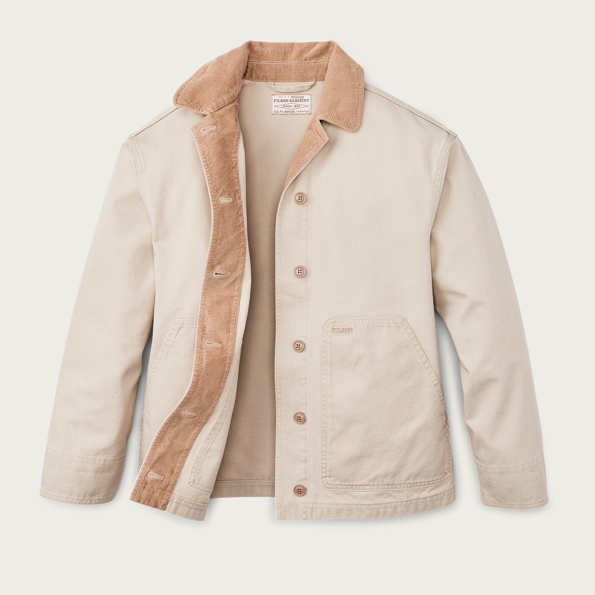 WOMEN'S CANVAS BARN COAT - Image 3