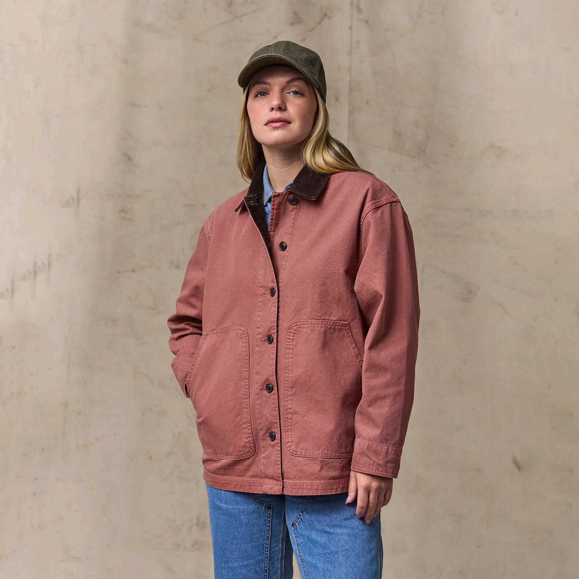 WOMEN'S CANVAS BARN COAT - Image 6
