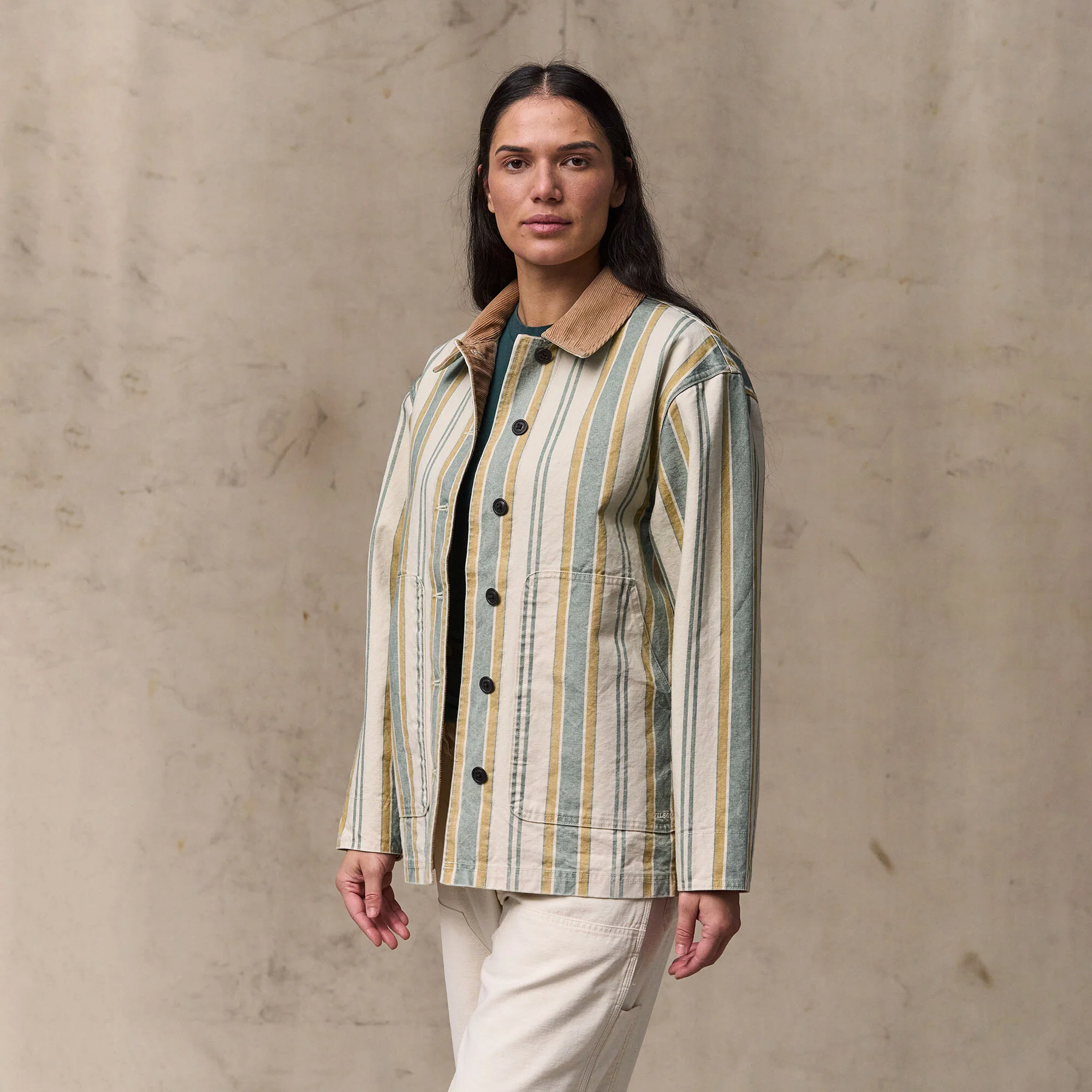 WOMEN'S CANVAS BARN COAT - Image 8