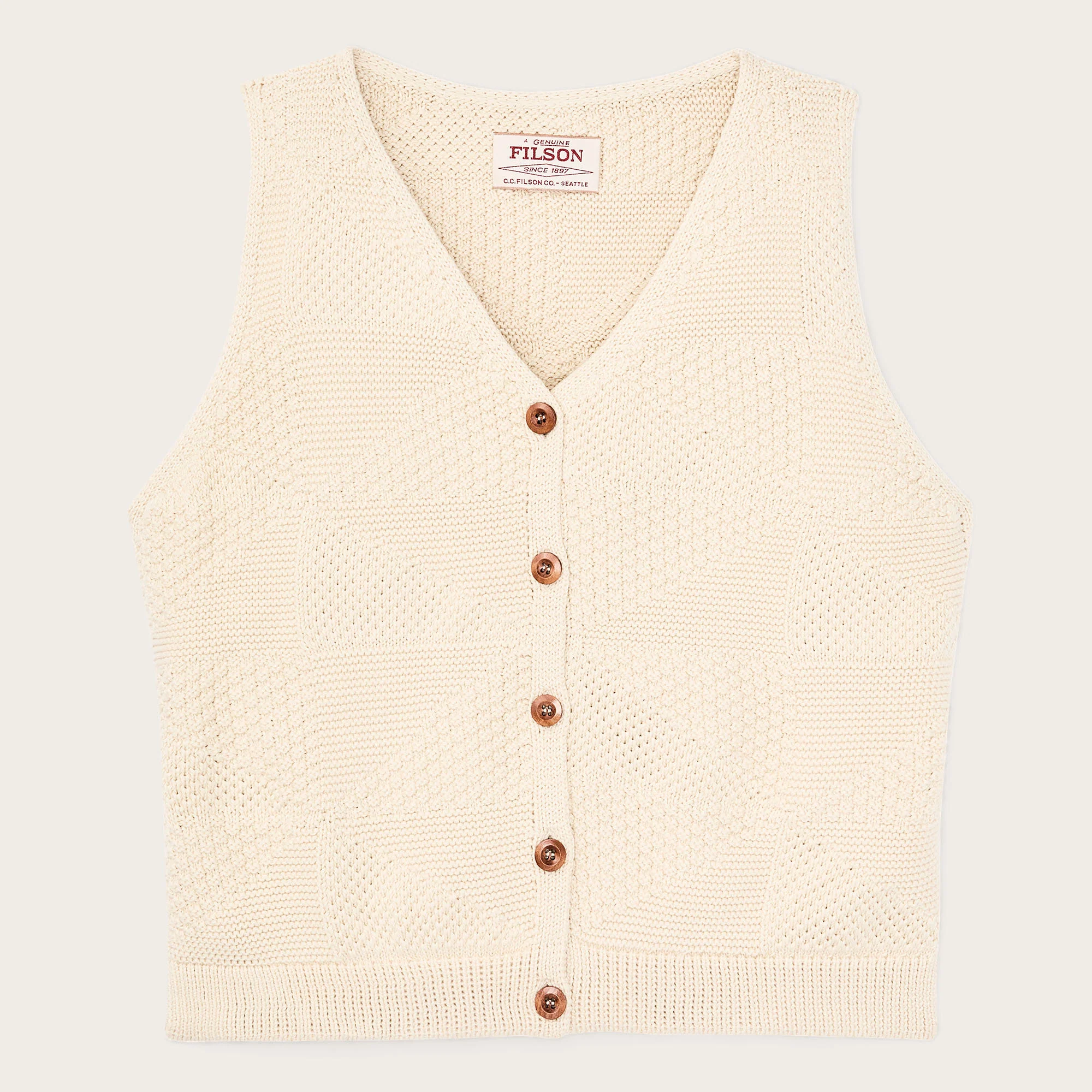 WOMEN'S COTTON SWEATER VEST