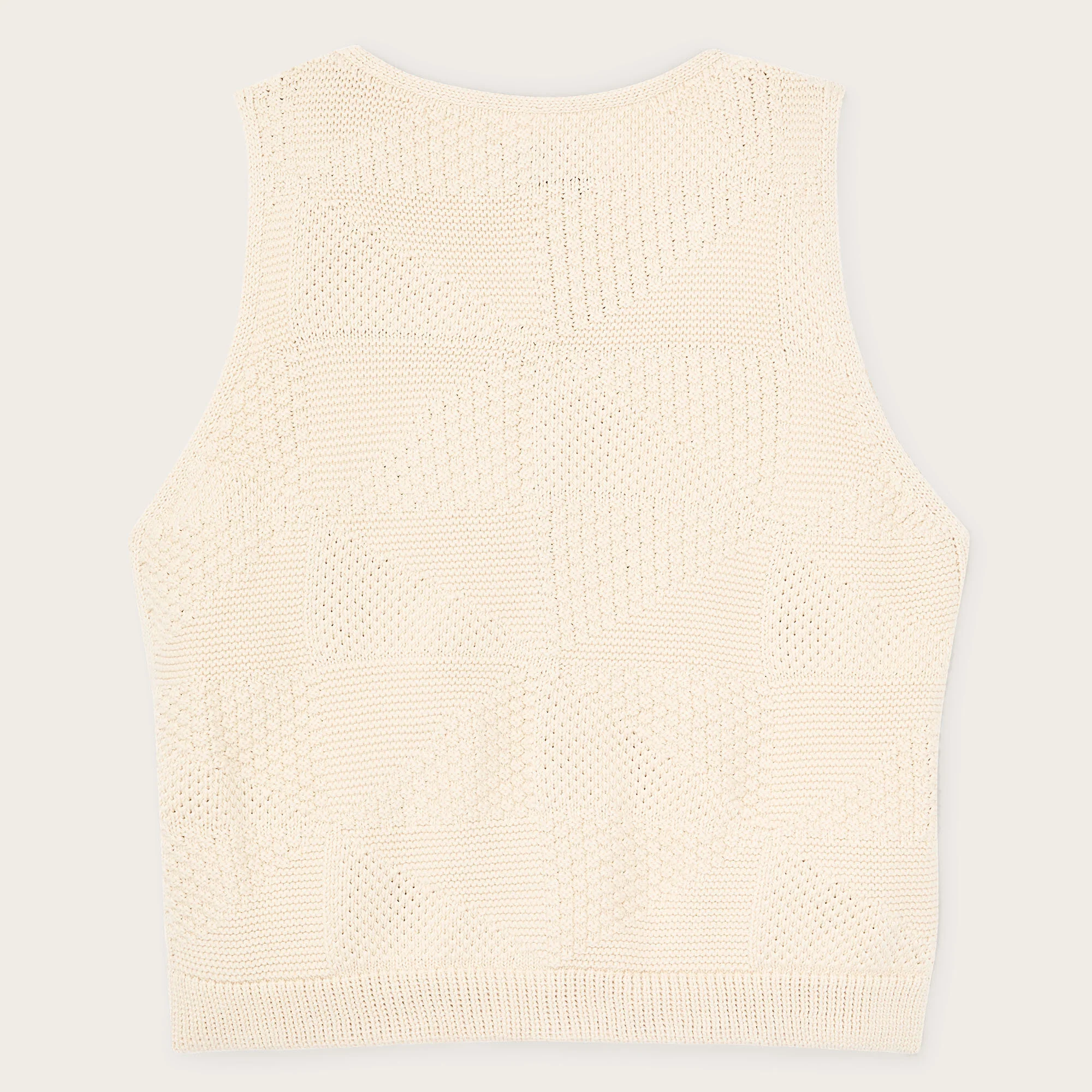 WOMEN'S COTTON SWEATER VEST - Image 2