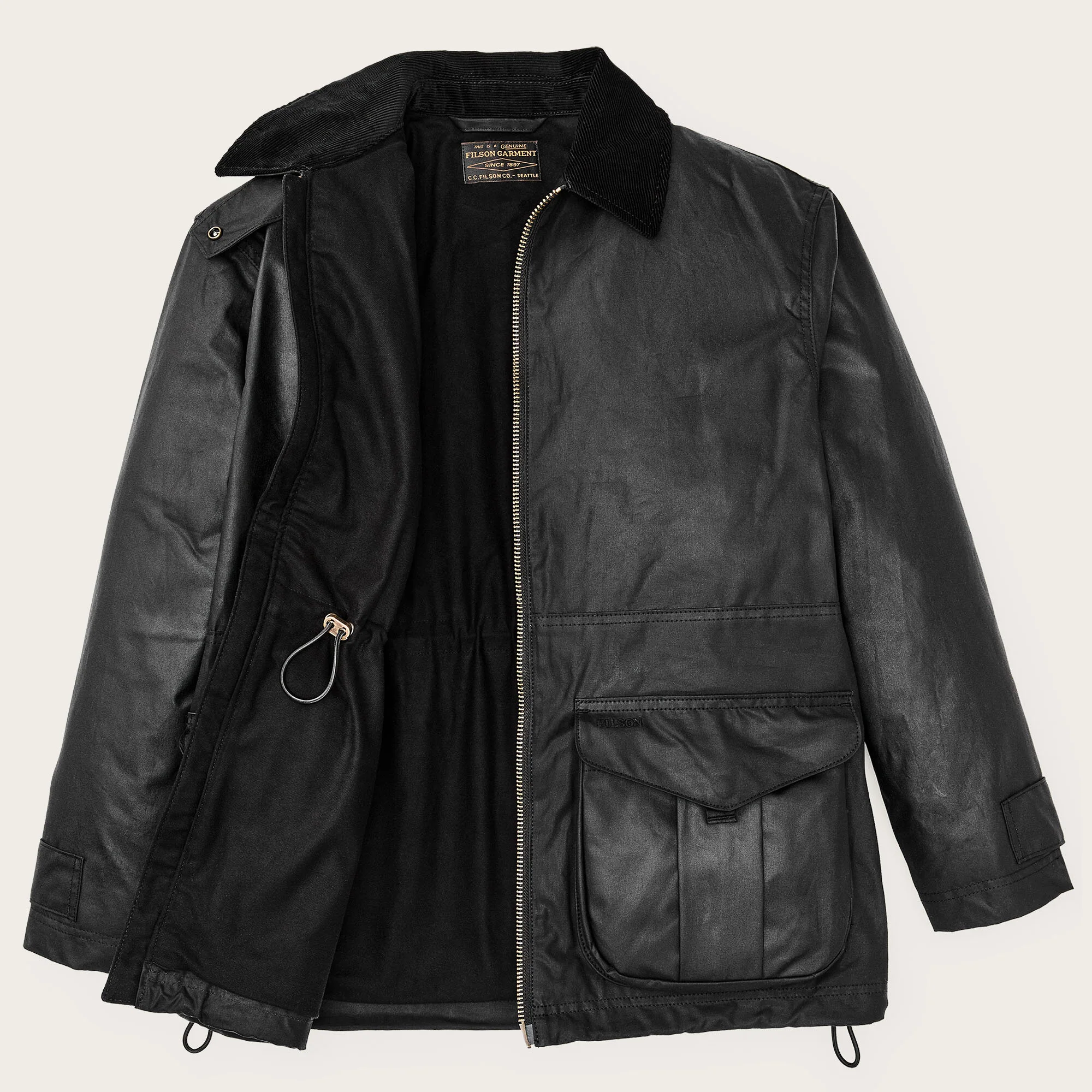 WOMEN’S COVER CLOTH RAINCOAT - Image 3