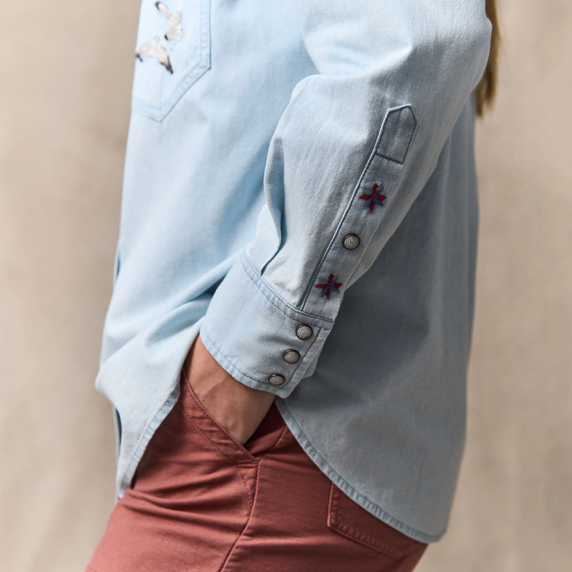 WOMEN'S EMBROIDERED WESTERN SHIRT - Image 12