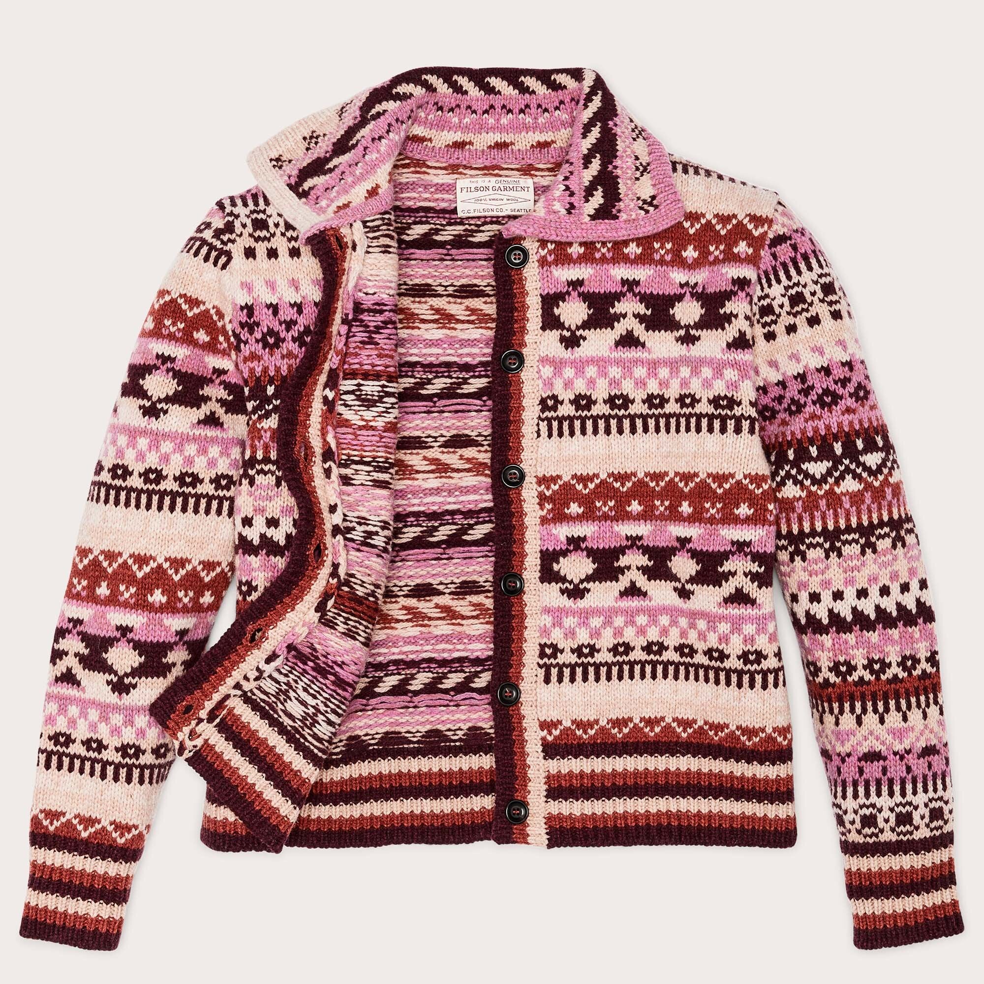 WOMEN'S FAIR ISLE CARDIGAN - Image 3