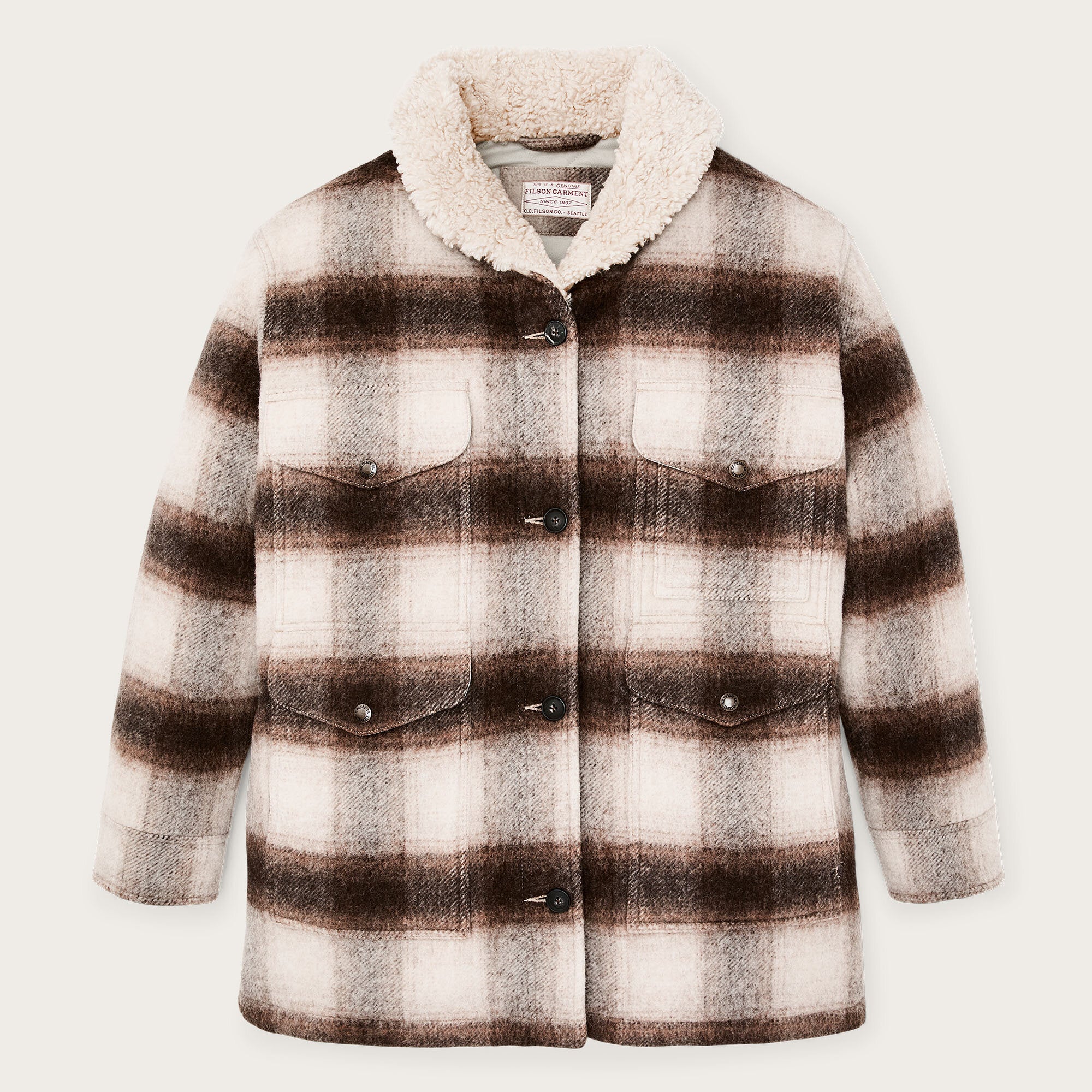 WOMEN’S KODIAK SHAWL COLLAR COAT
