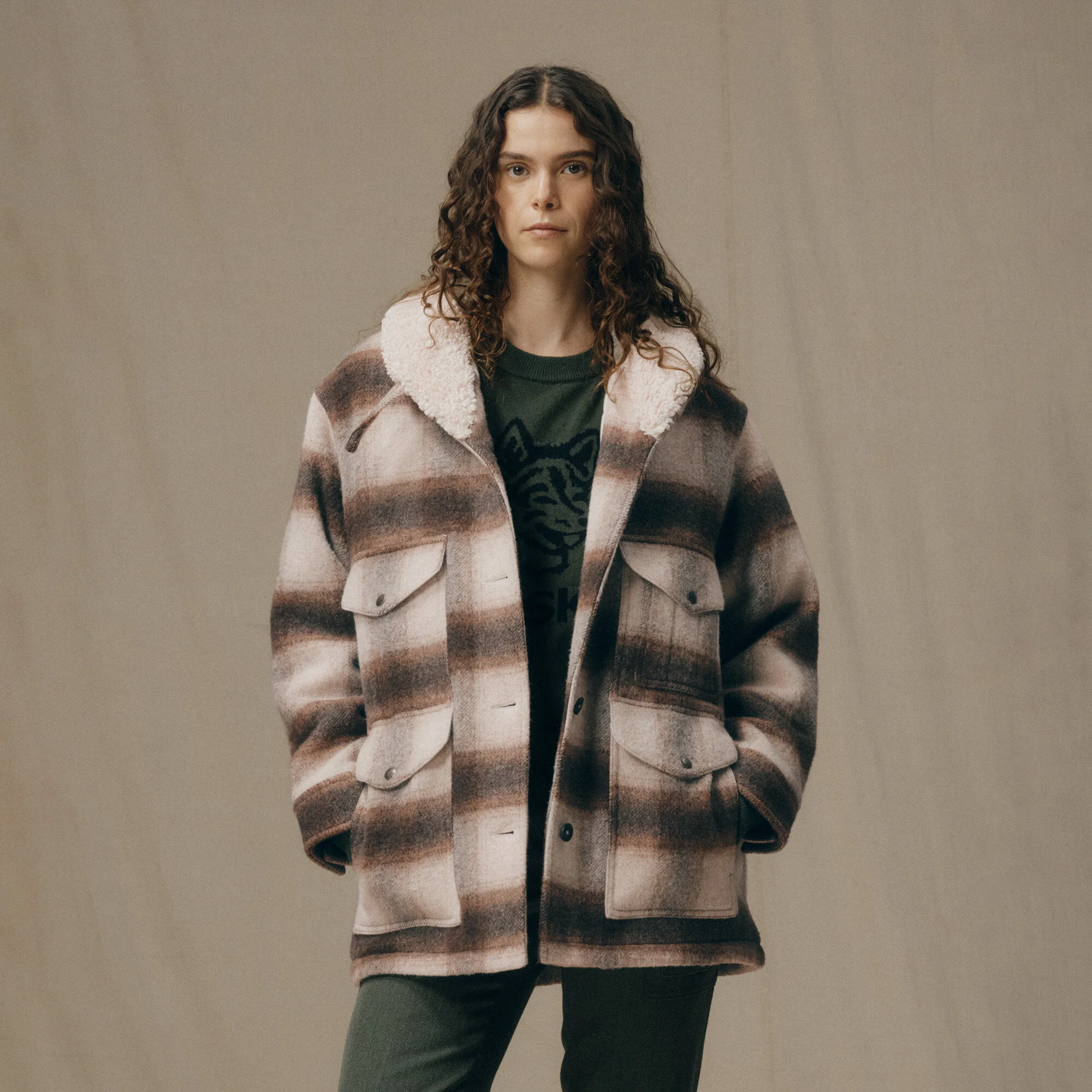 WOMEN’S KODIAK SHAWL COLLAR COAT - Image 9