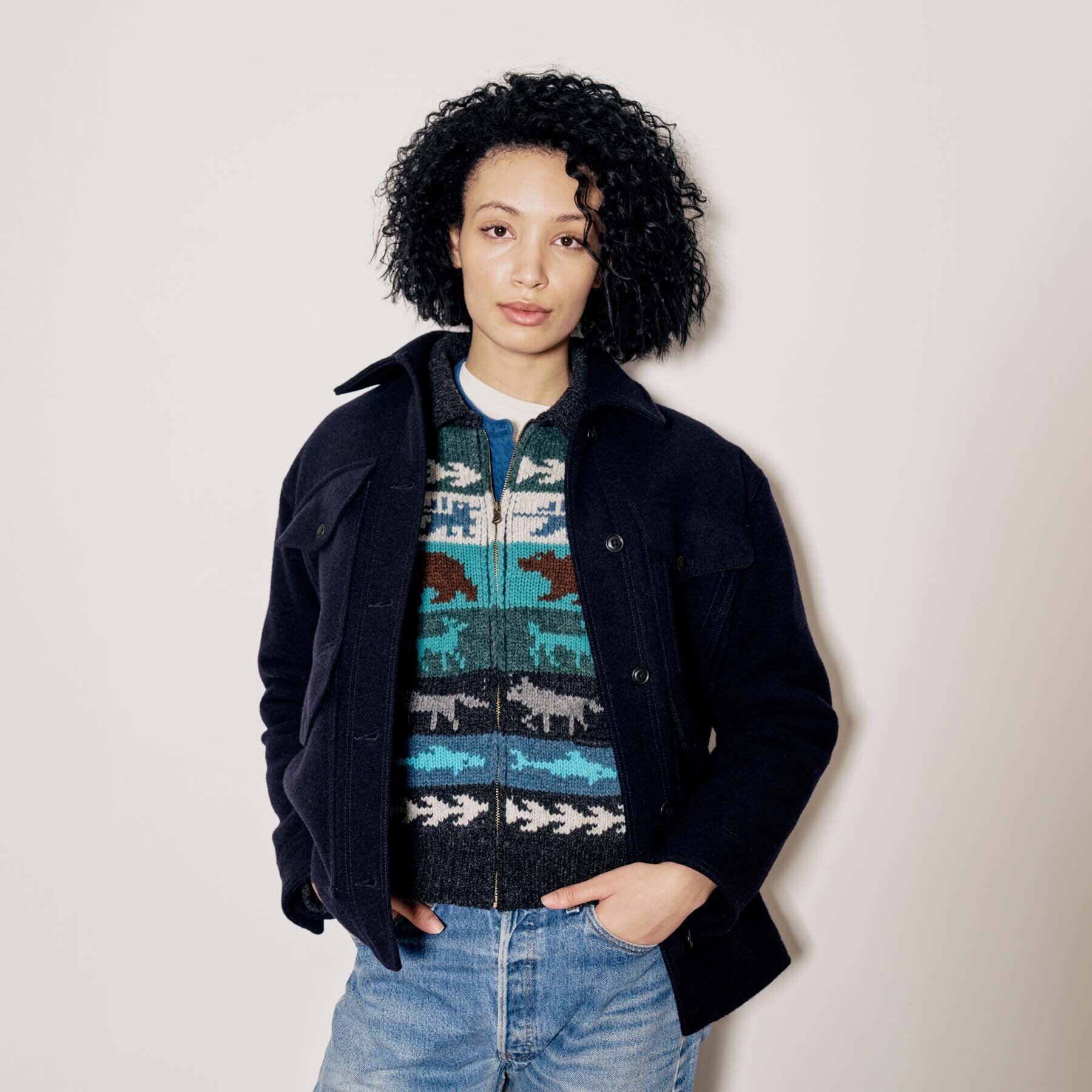 WOMEN'S MACKINAW WOOL CRUISER JACKET - Image 7