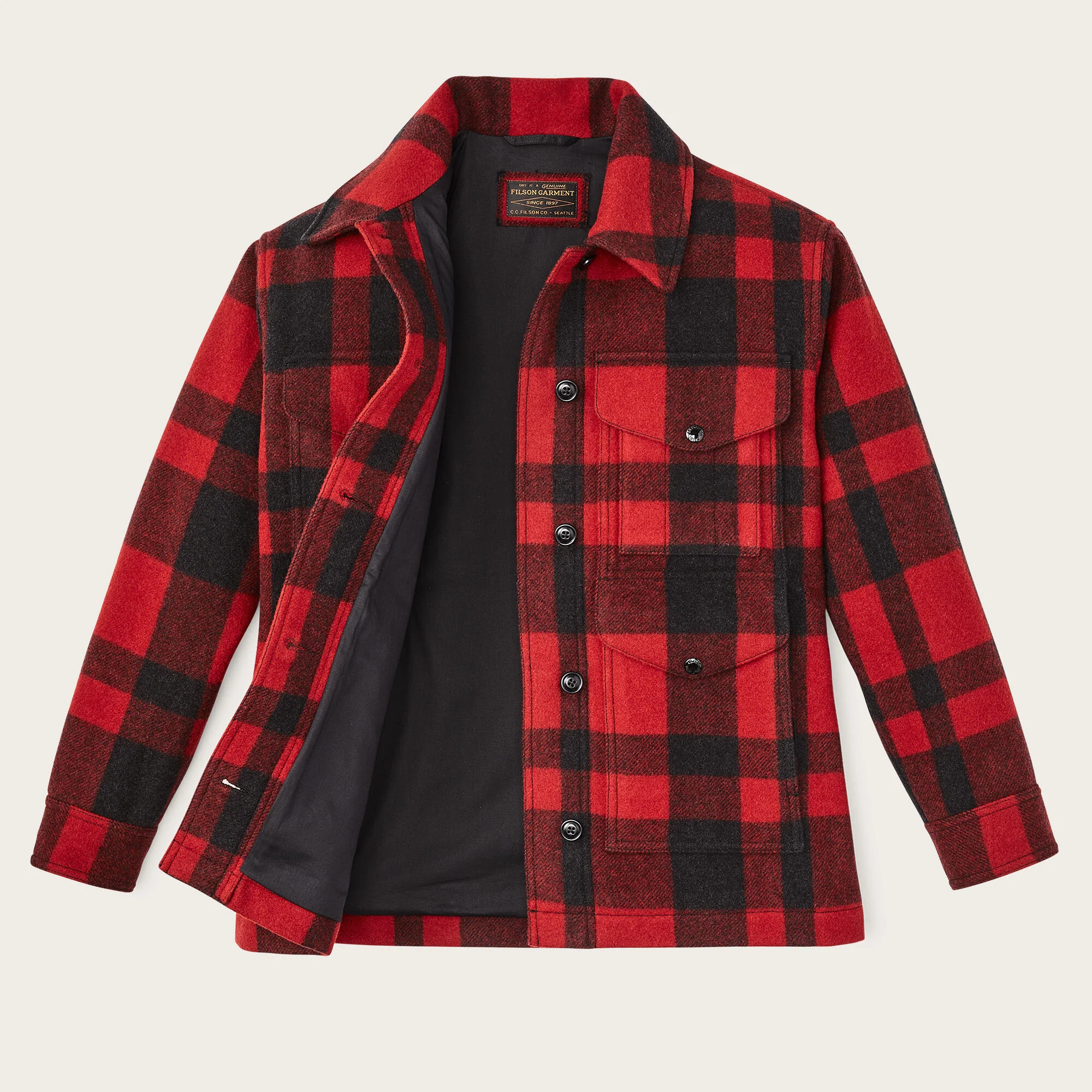WOMEN'S MACKINAW WOOL CRUISER JACKET - Image 3