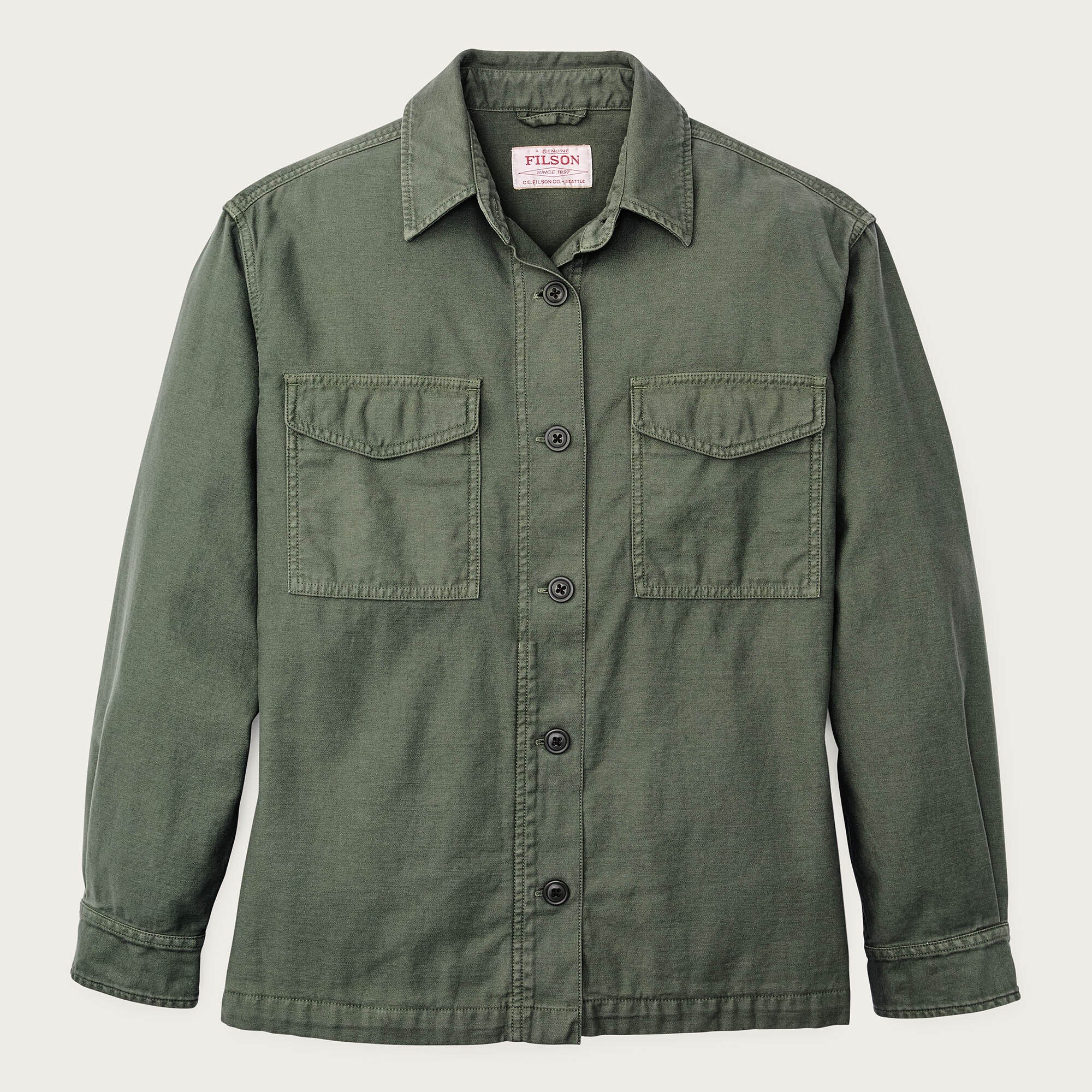 WOMEN'S REVERSE SATEEN JAC-SHIRT