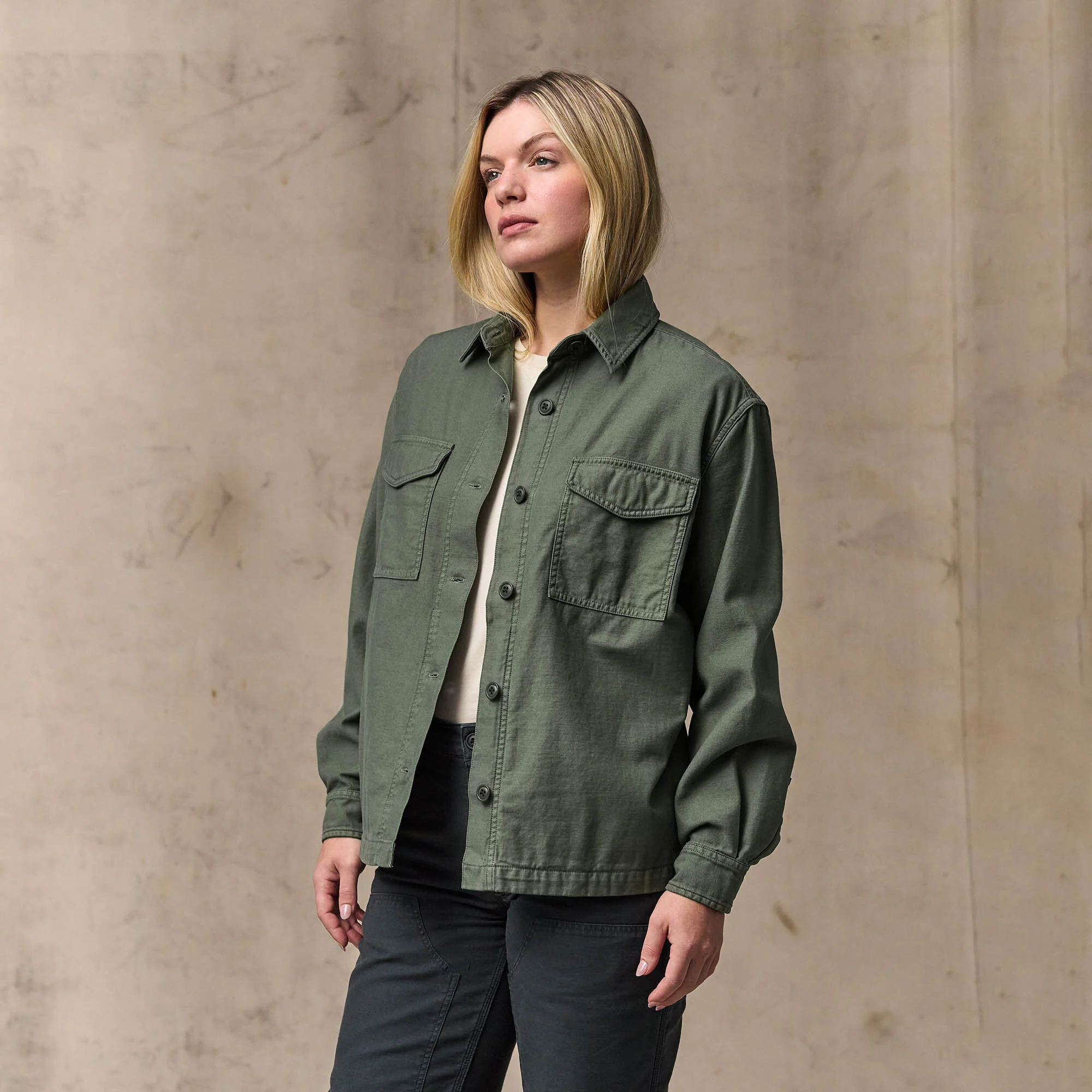 WOMEN'S REVERSE SATEEN JAC-SHIRT - Image 8