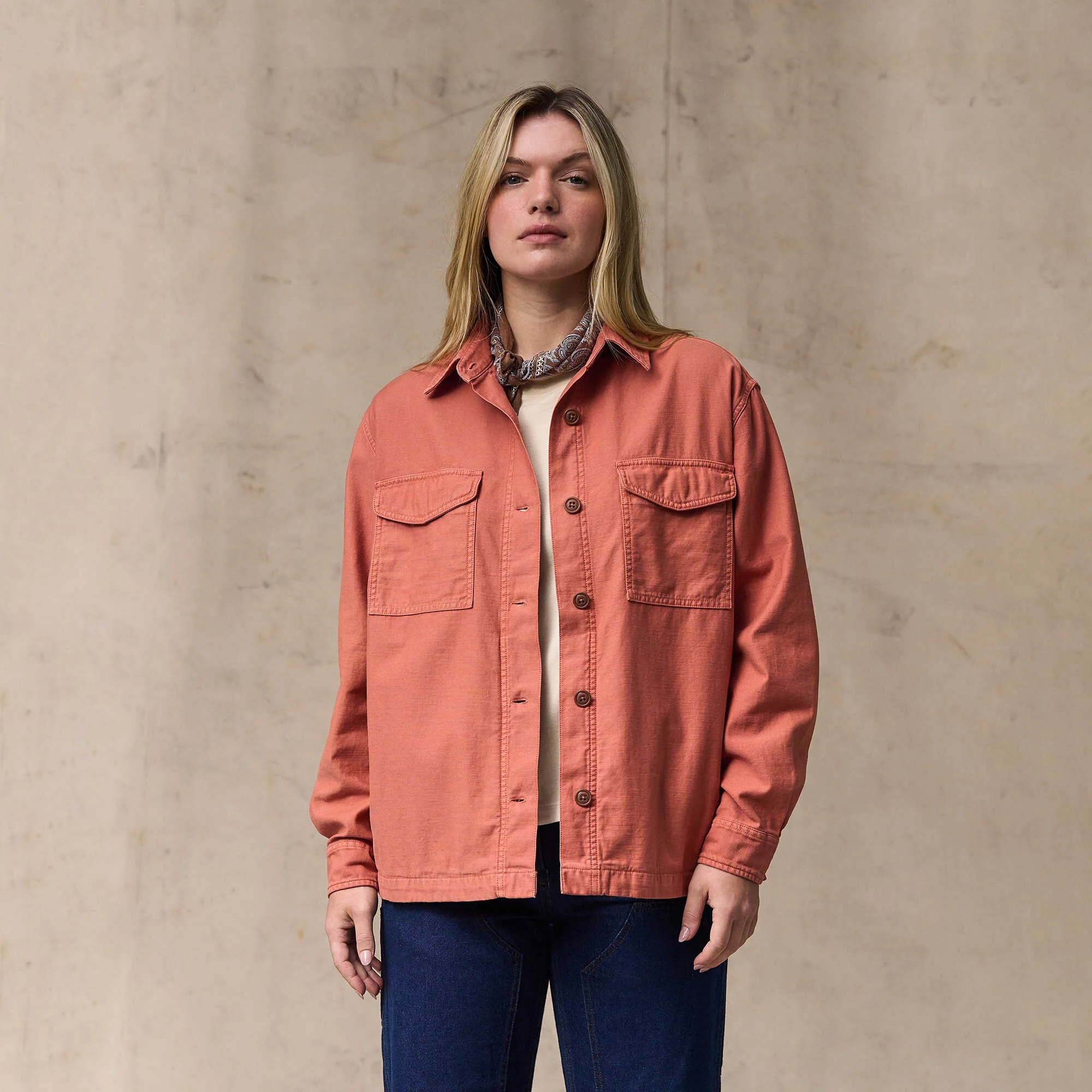 WOMEN'S REVERSE SATEEN JAC-SHIRT - Image 9