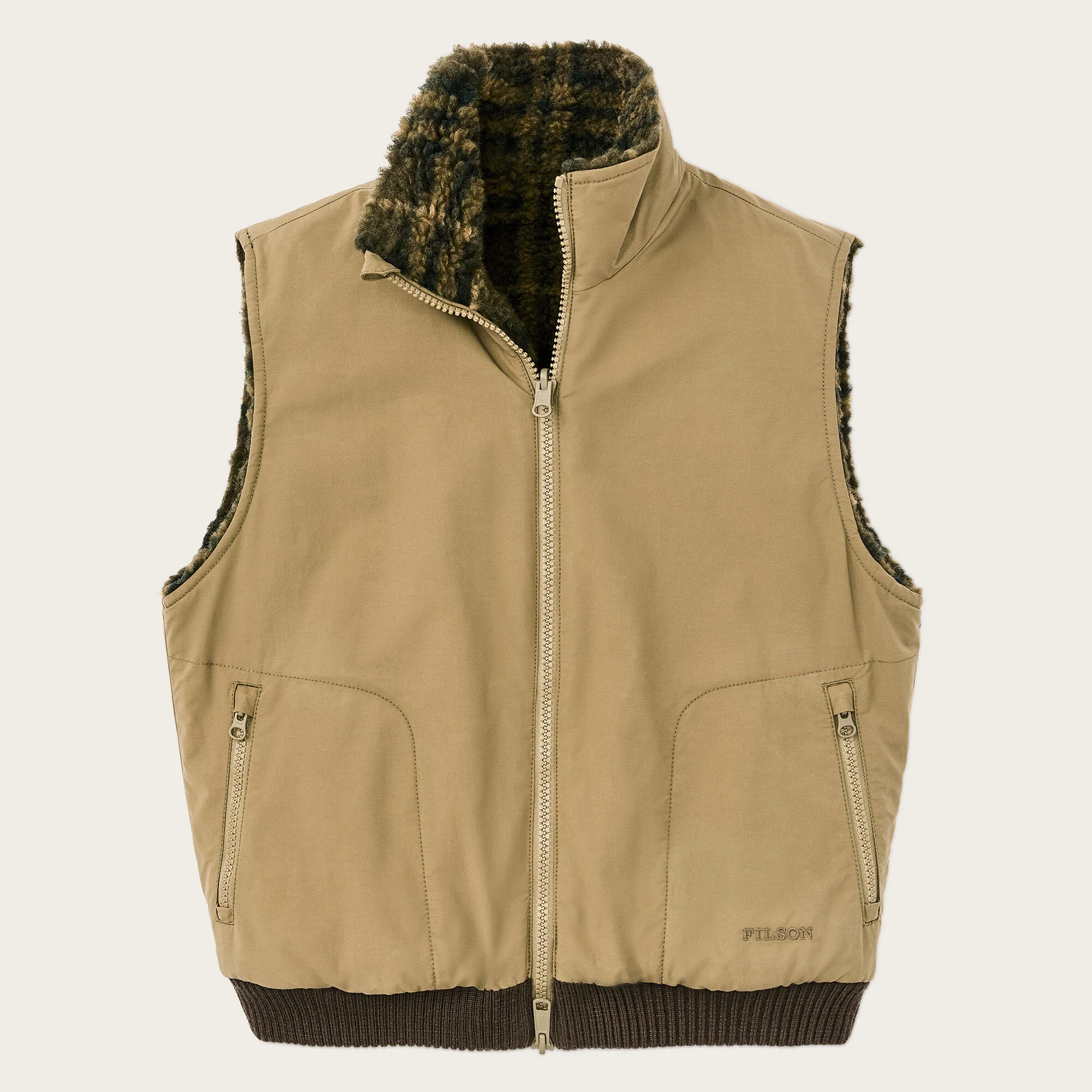 WOMEN’S REVERSIBLE WOOLY FLEECE VEST