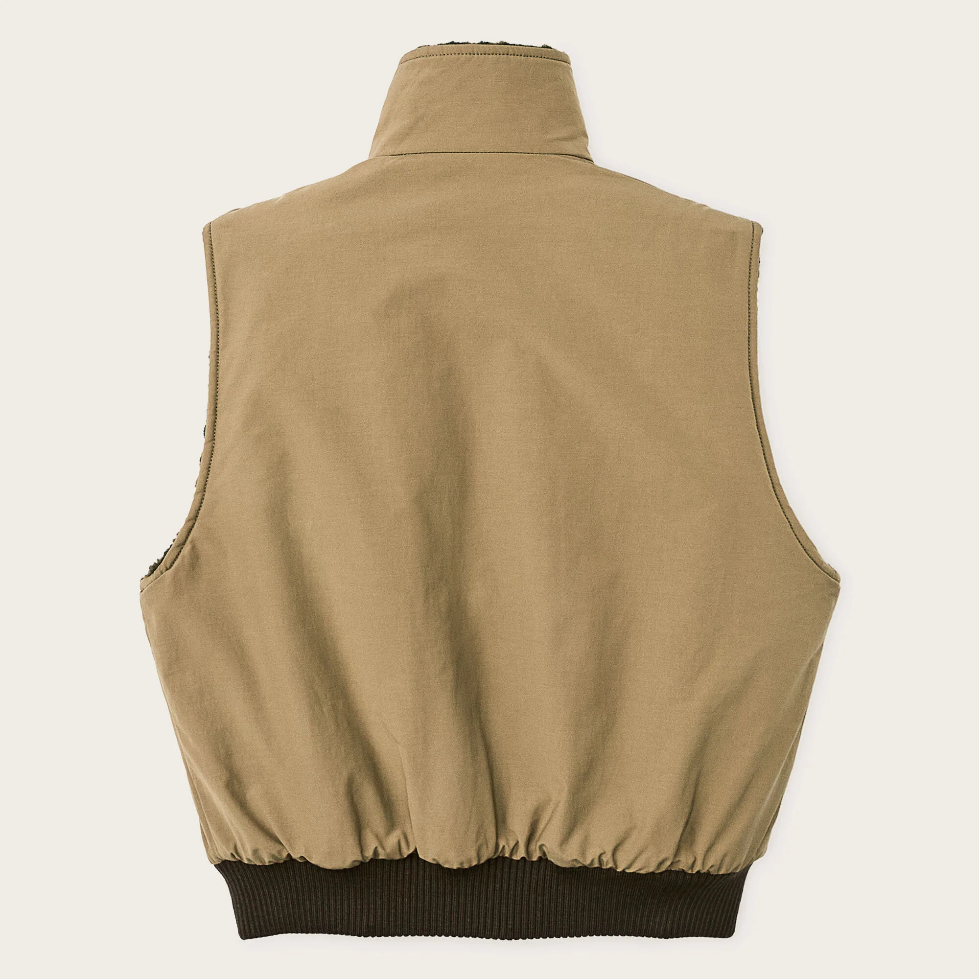 WOMEN’S REVERSIBLE WOOLY FLEECE VEST - Image 2
