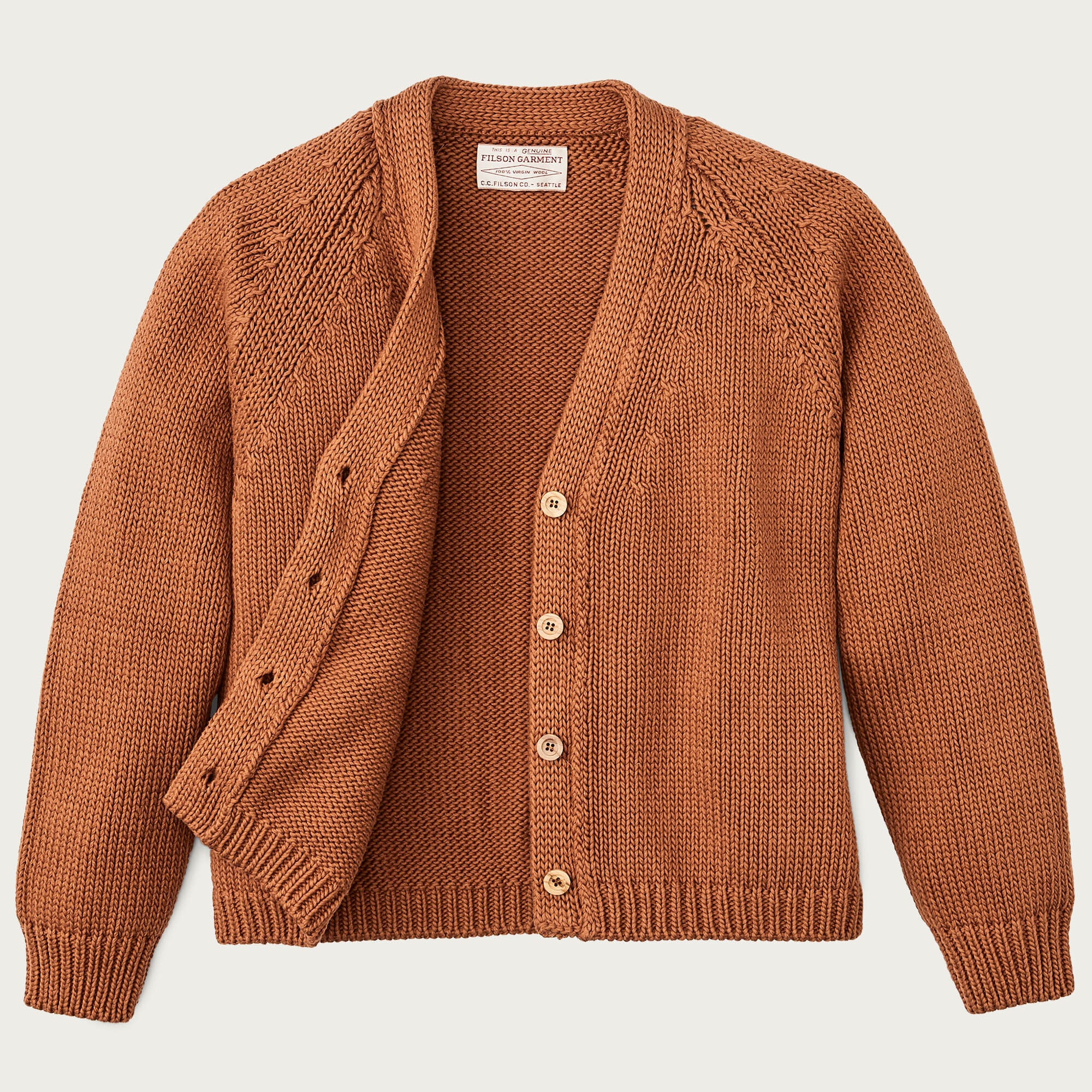 WOMEN'S RUSTIC COTTON CARDIGAN - Image 3