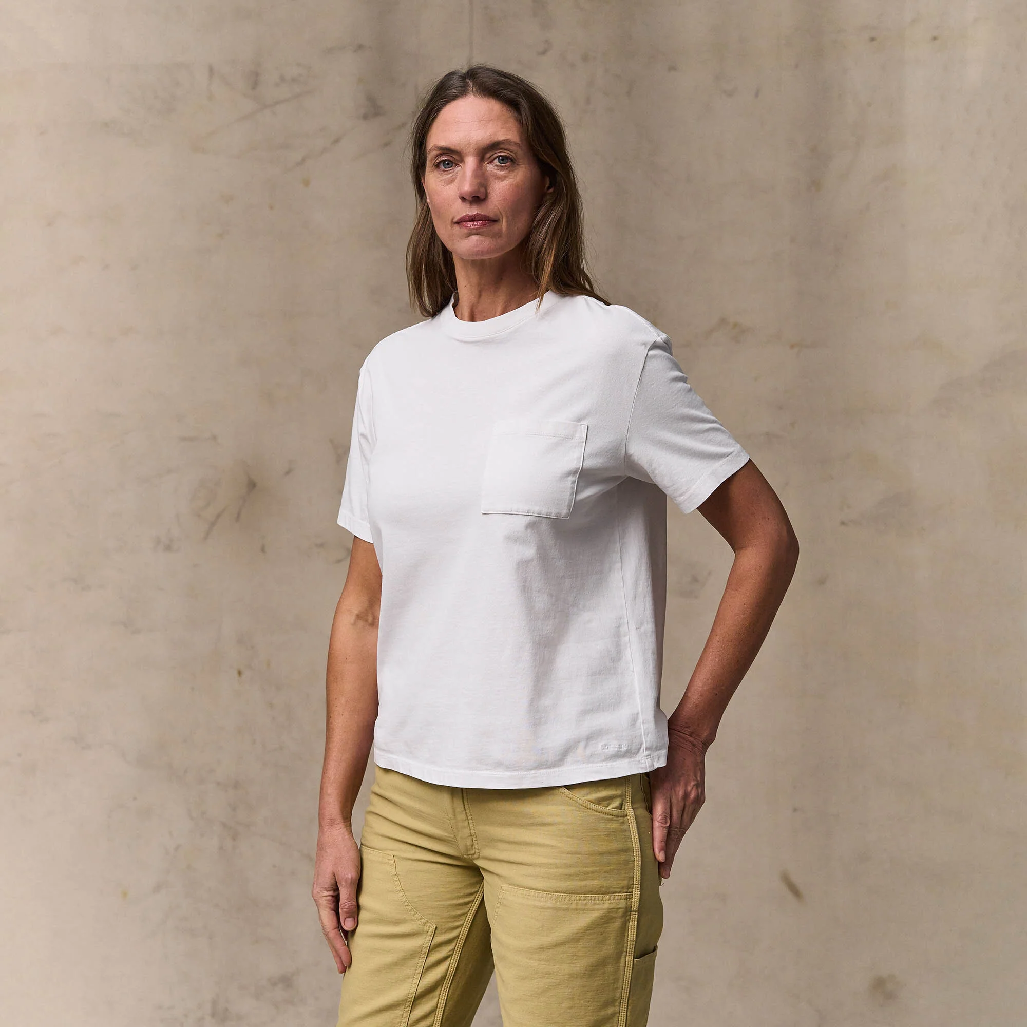 WOMEN'S SHORT SLEEVE POCKET TEE - Image 6