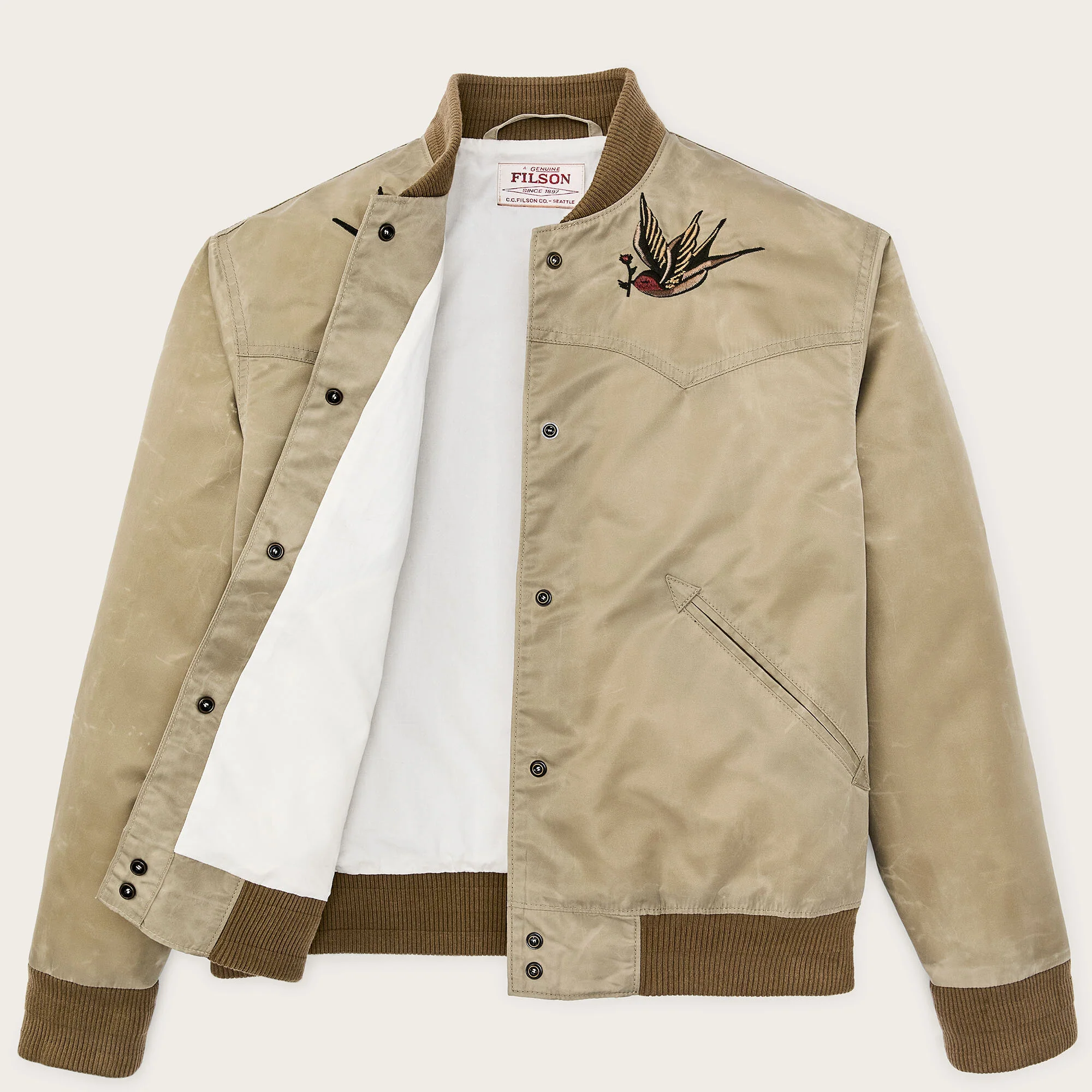 WOMEN'S WESTERN SATIN JACKET - Image 3