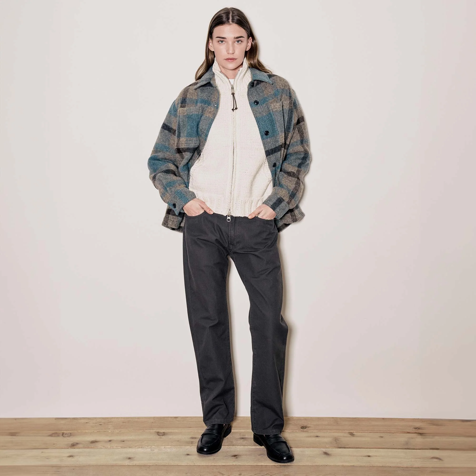 WOMEN'S WOOL OVERSHIRT - Image 6
